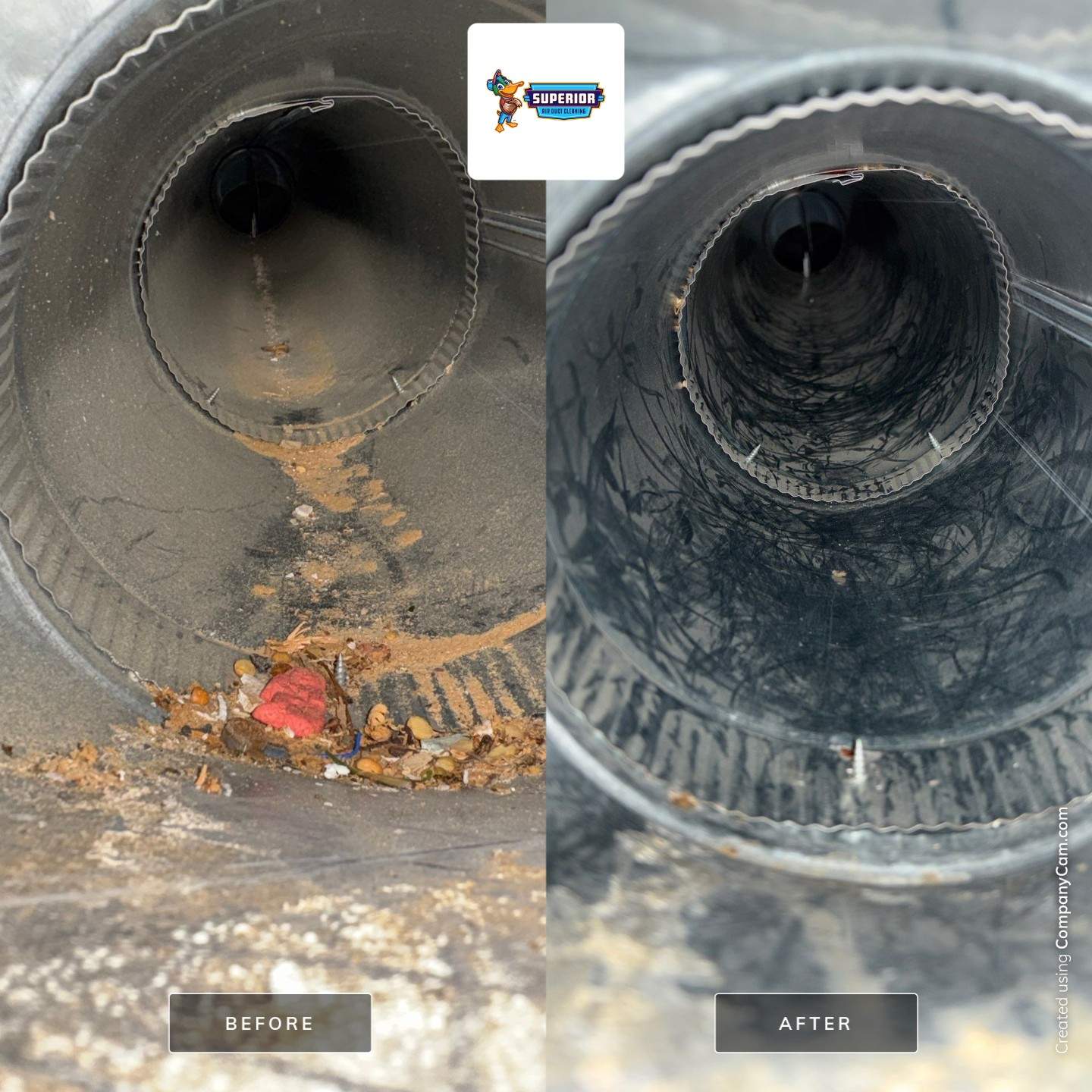 Air Duct Cleaning With a Vacuum Truck in Warren, OH by Superior Air Duct Cleaning