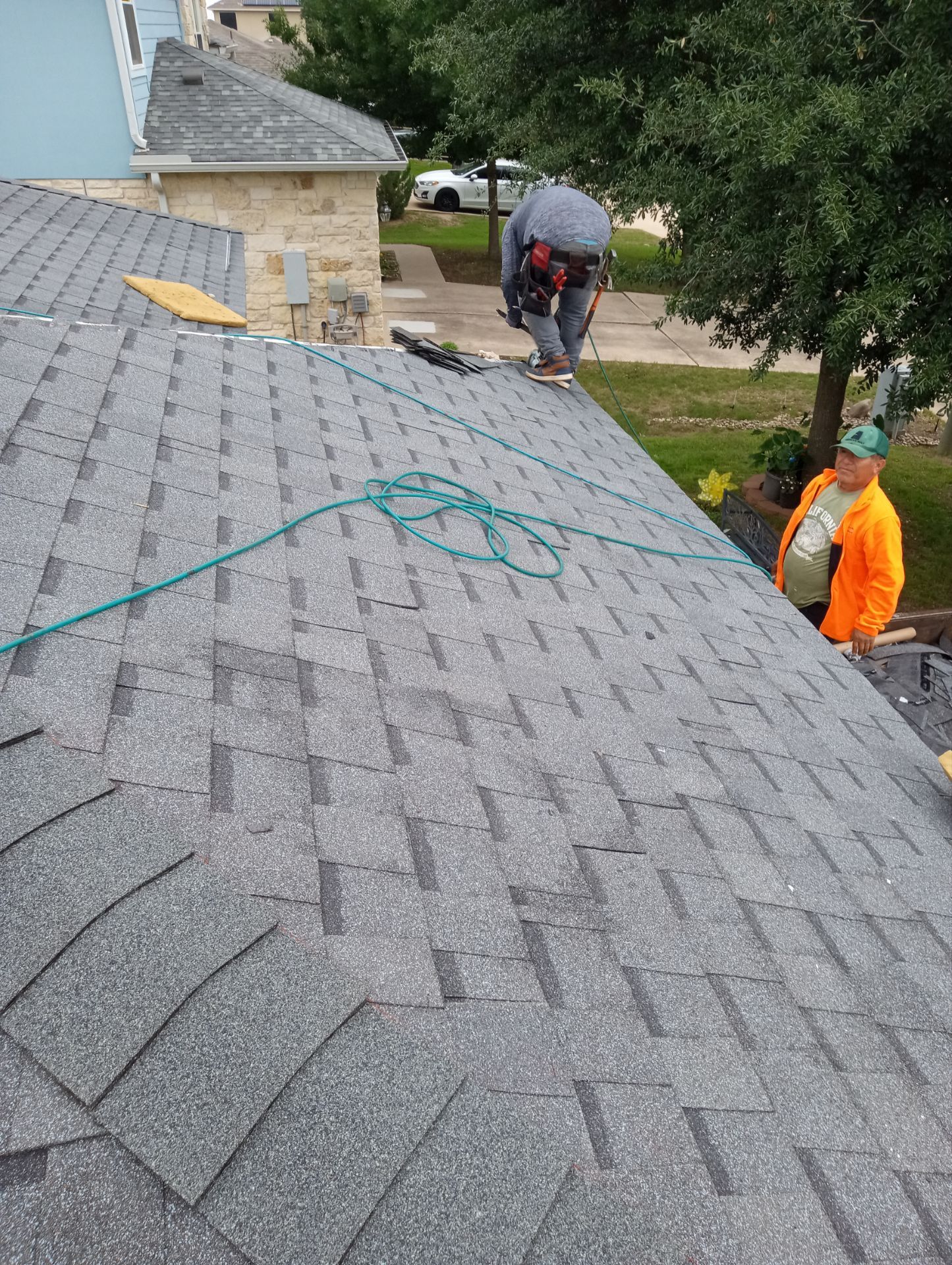 Residential Roof Replacement and Storm Damage Restoration in Leander by Caliber Restoration LLC