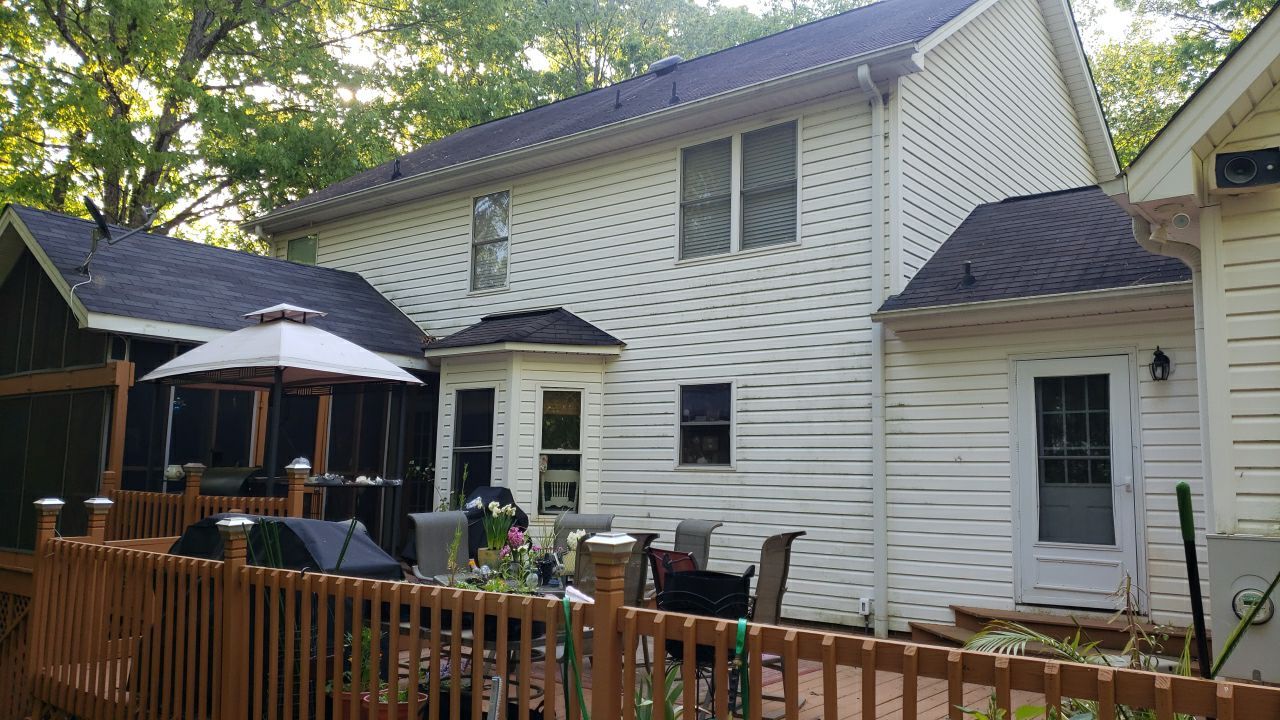 House Wash using cleaner by Power Wash Masters LLC