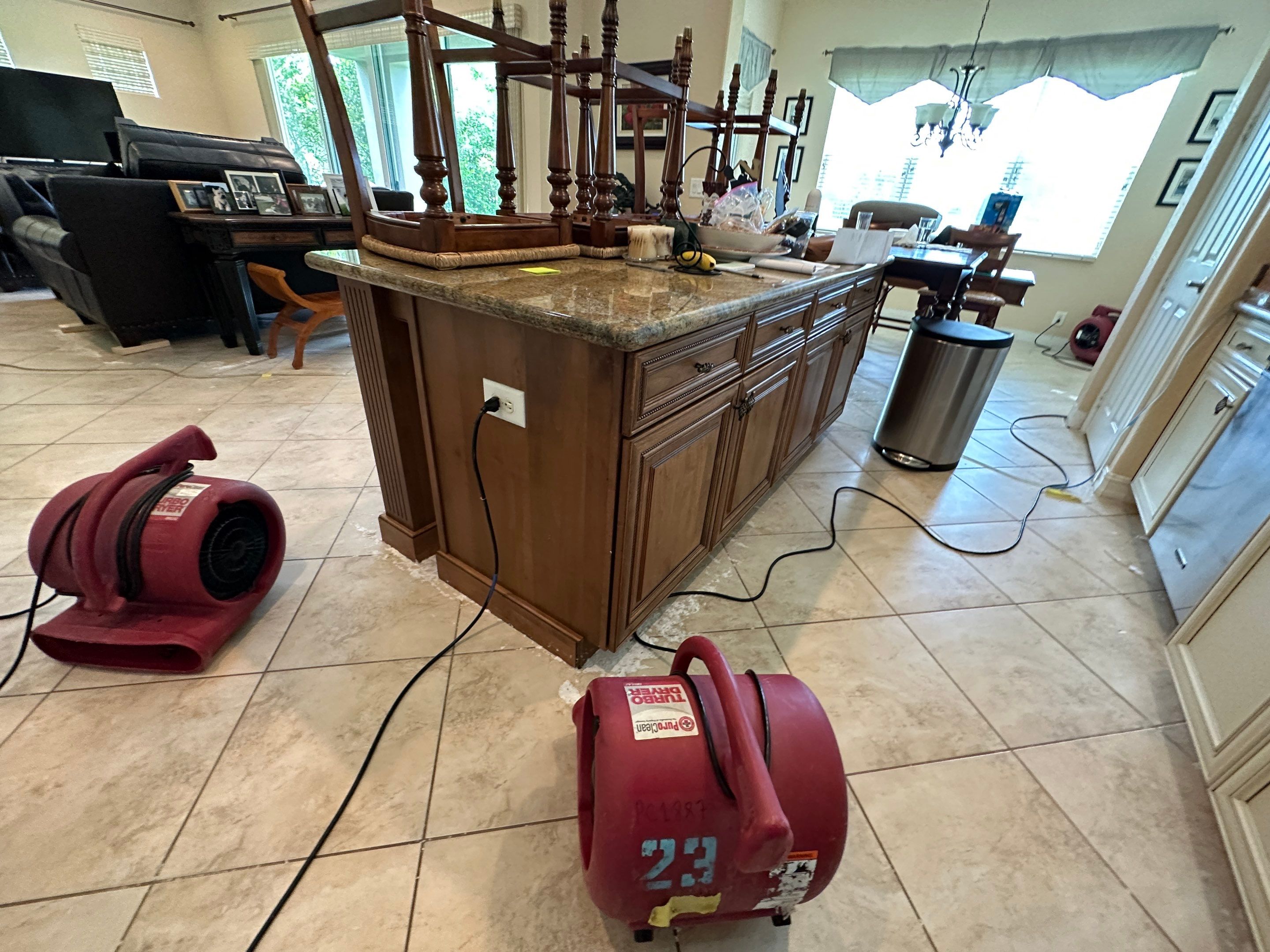Water Damage Claim in Parkland by FLAPA & KeyStone