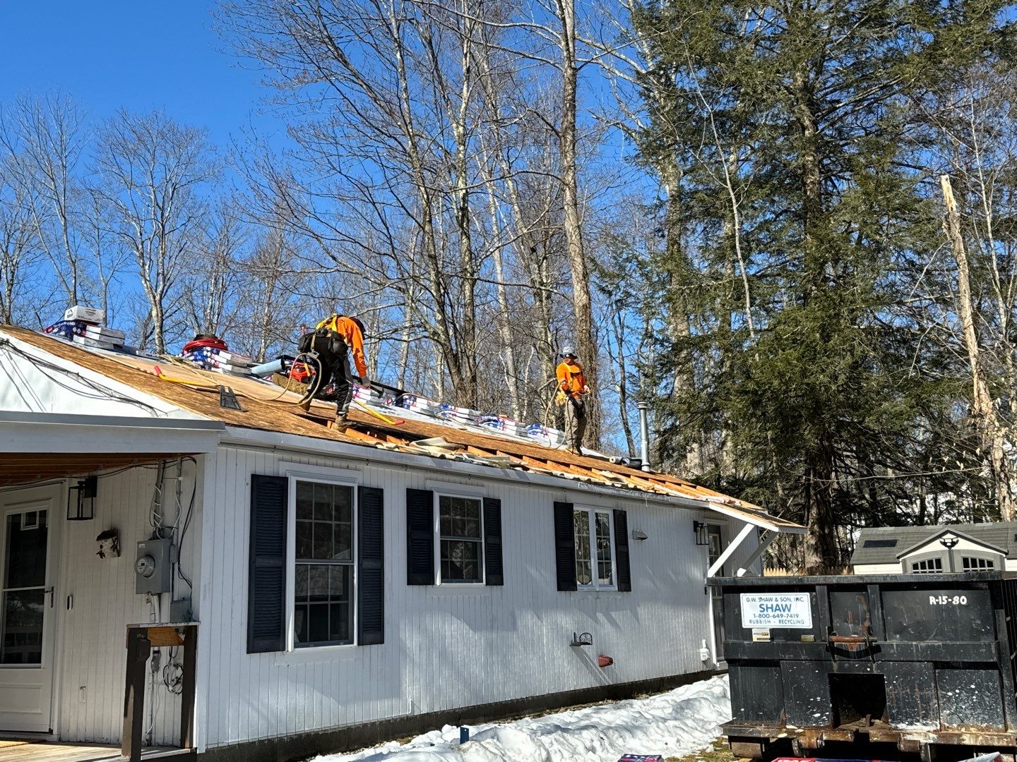 Roof Replacement with Complimentary Eave Repair by Sensible Home Solutions