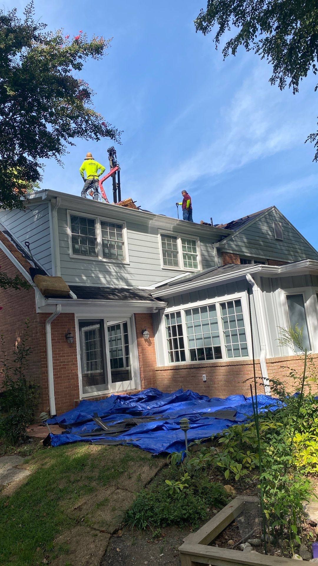Falls Church: Roof Replacement with CertainTeed Landmark Pro in Max Def Pewterwood by RM Banning, Inc.