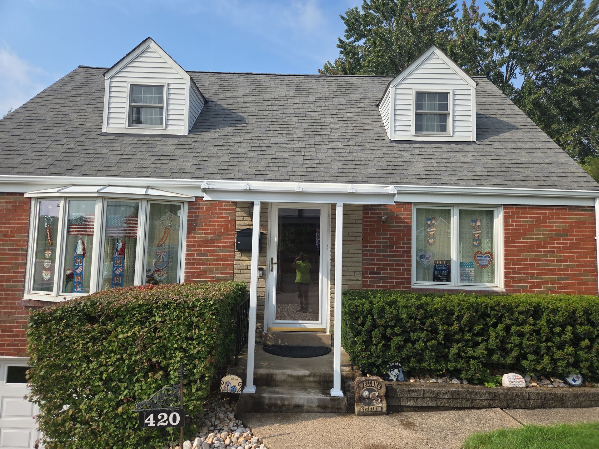 Pittsburgh Sunspace acrylic roof install by Cousins Roofing Siding & Decks