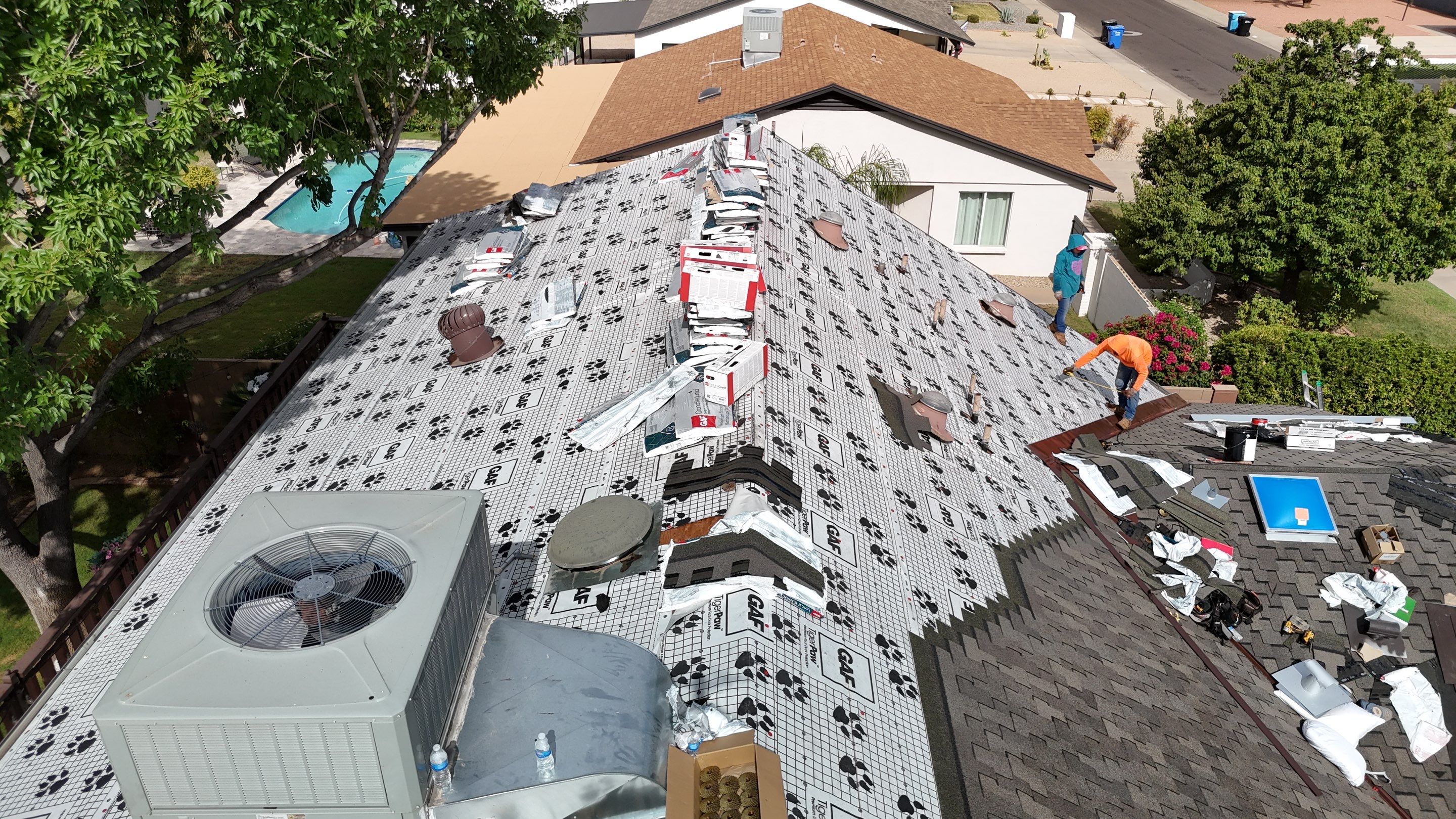 Project in Scottsdale, AZ by Saint Roofing