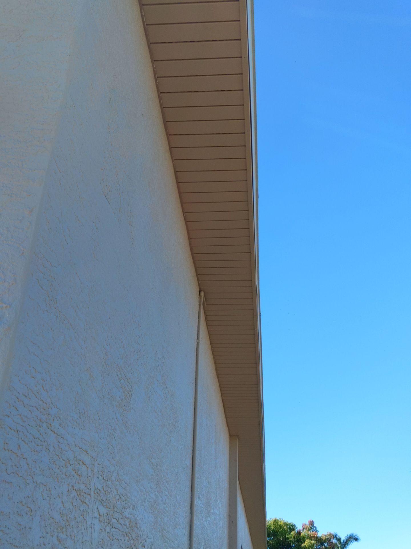 Cameo New Gutters and Soffit Installation FL by Gutter Professors