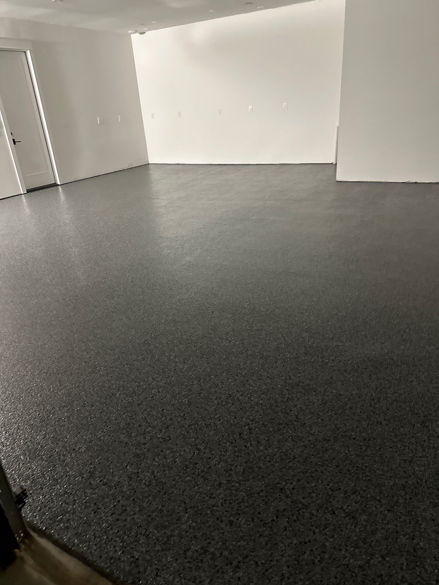 Garage Floor Coating using Wombat by My Garage Floor Guys