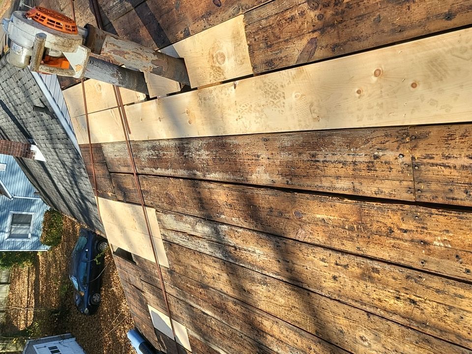 ATLAS PINNACLE COLOR: SCOTCHGARD COASTAL GRANITE DRIP EDGE: WHITE by Eagle Eye Roofing