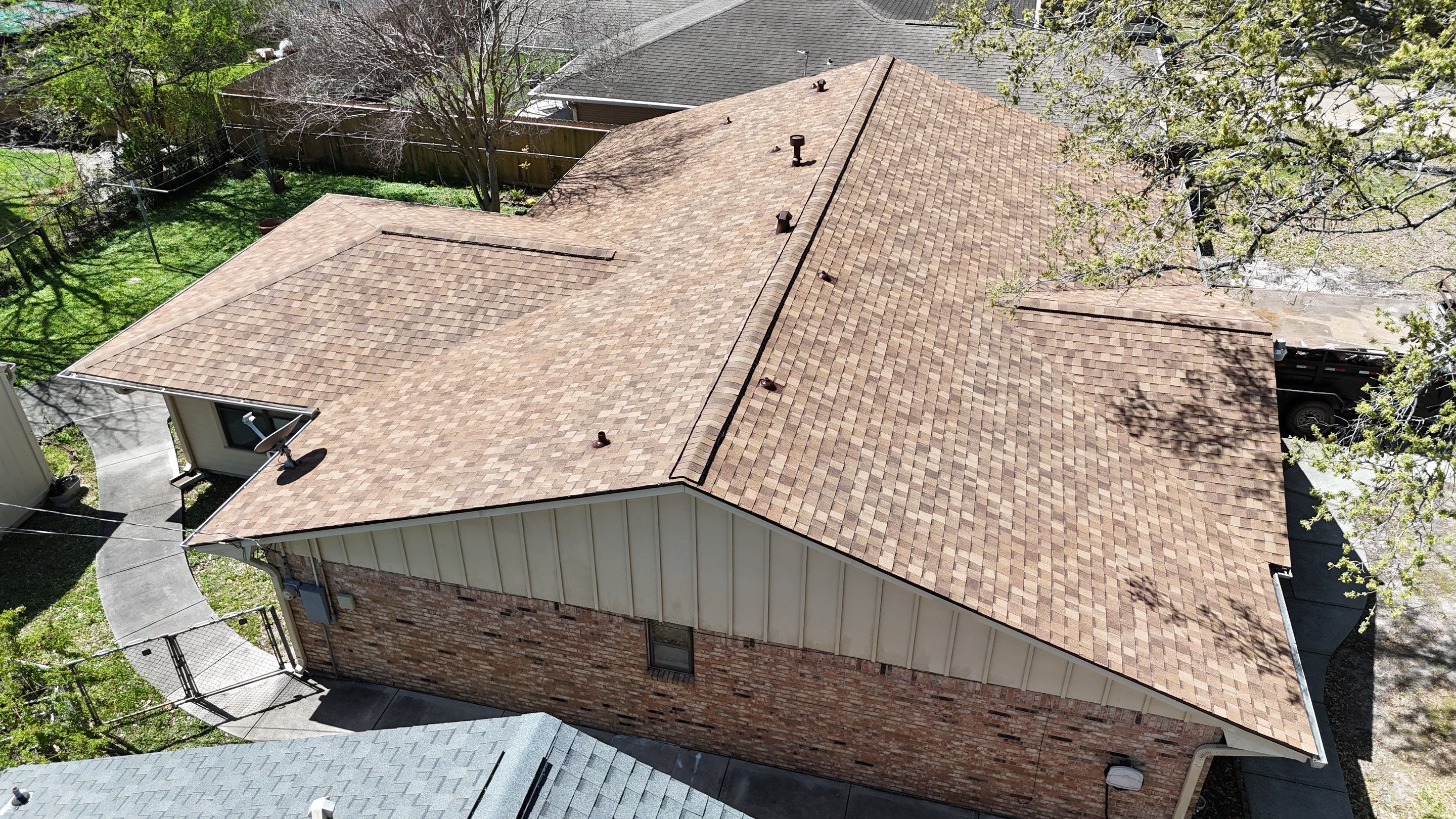 Houston Roof Install by Modern BYLT Roofing & Construction