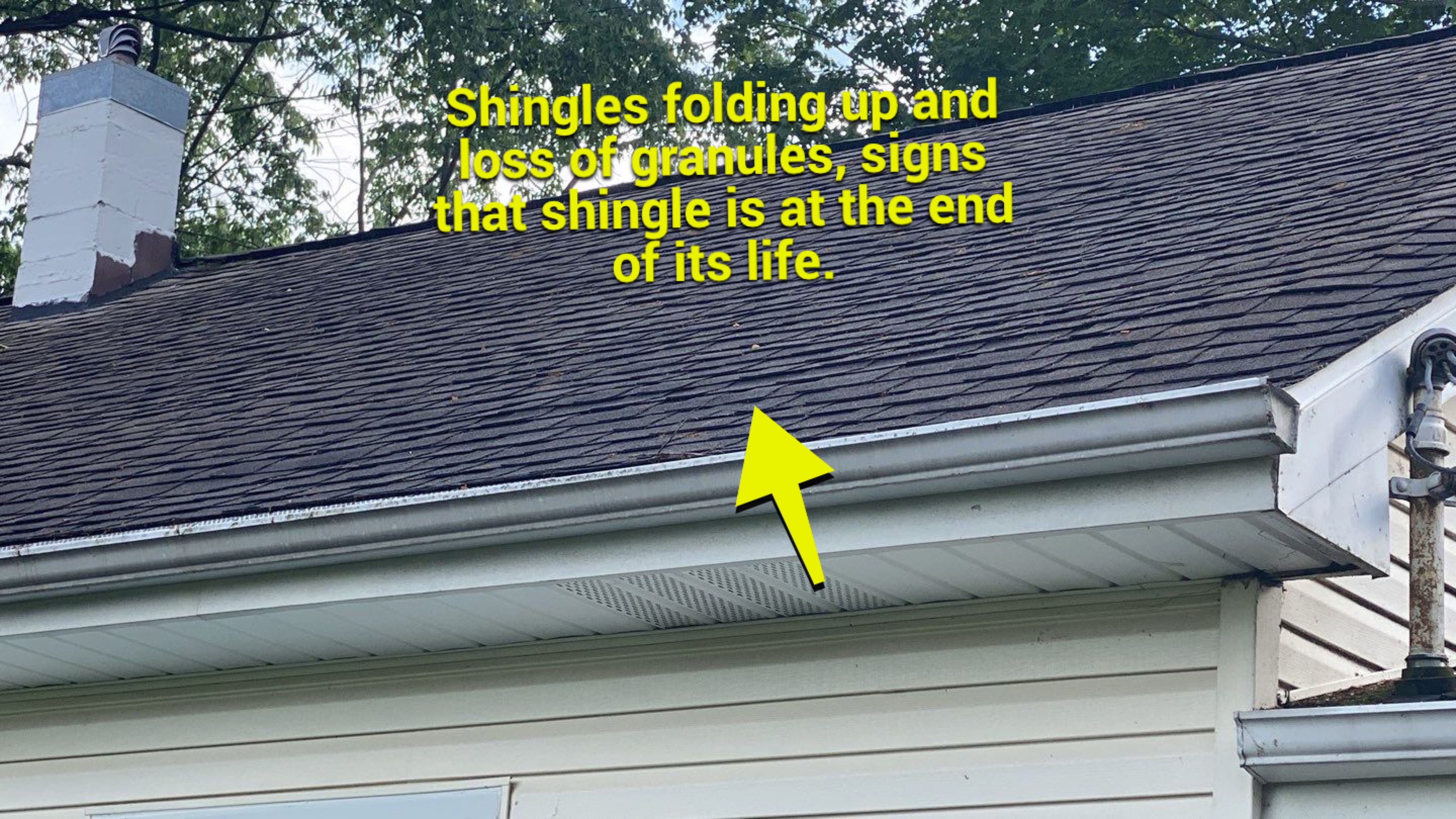 Metal Slate Shingle Roof Replacement After Hail Damage in Columbia City, Indiana by 4Ever Metal Roofing