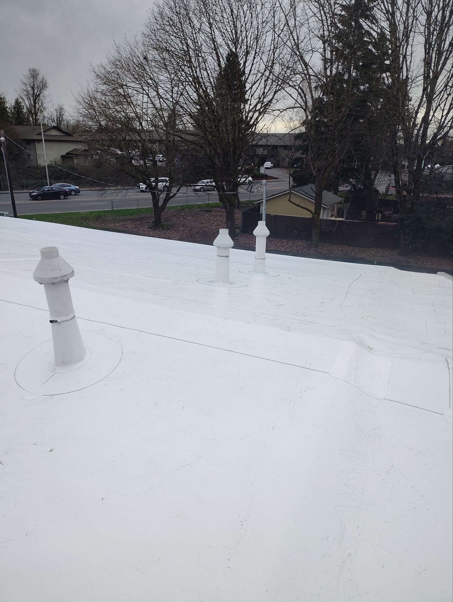 Kent Church - Reroof Project (Overlay) by Fields Roof Service Inc