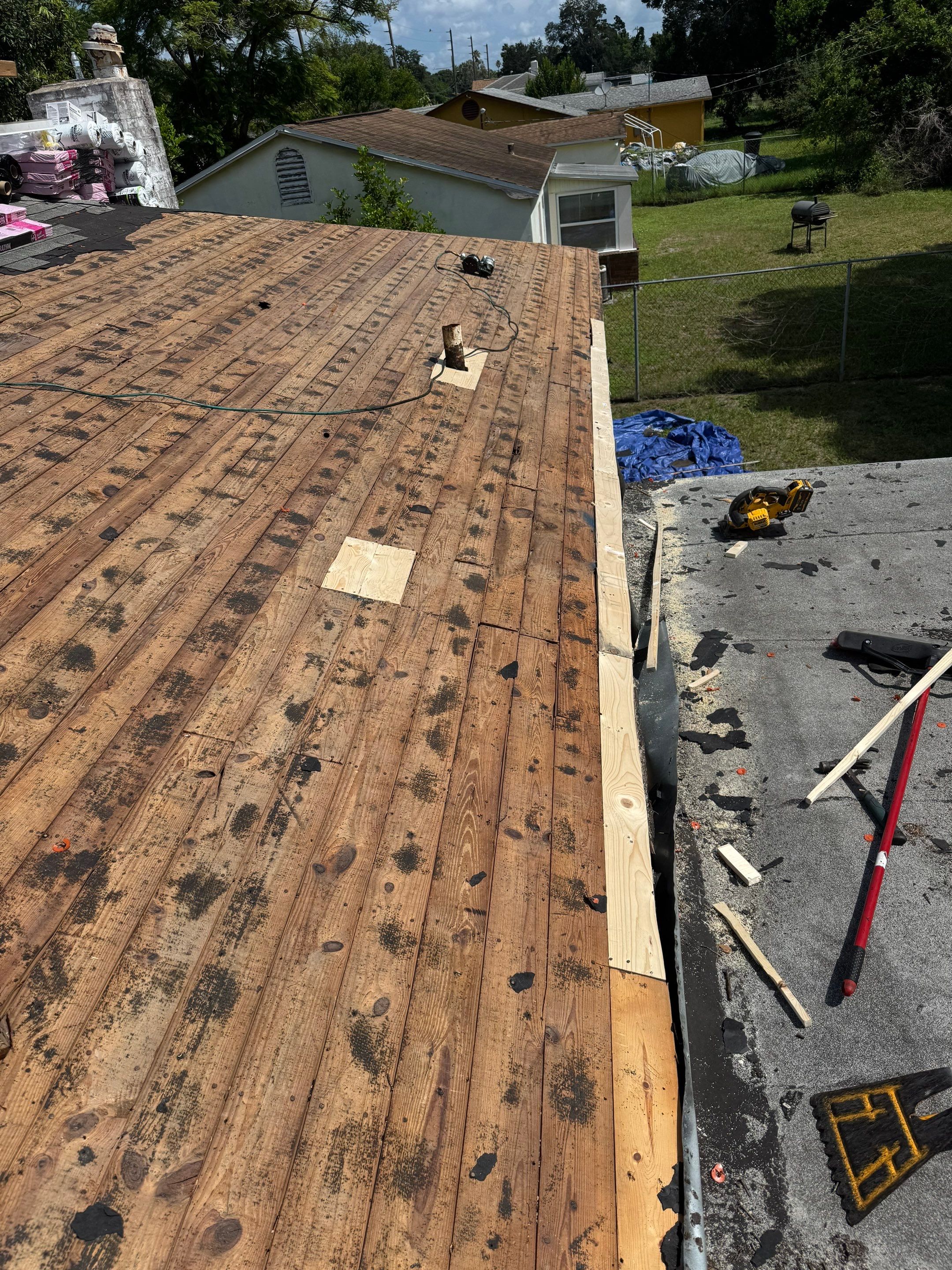 Project in St. Petersburg 33711 by Mitchell Roofing Company LLC 