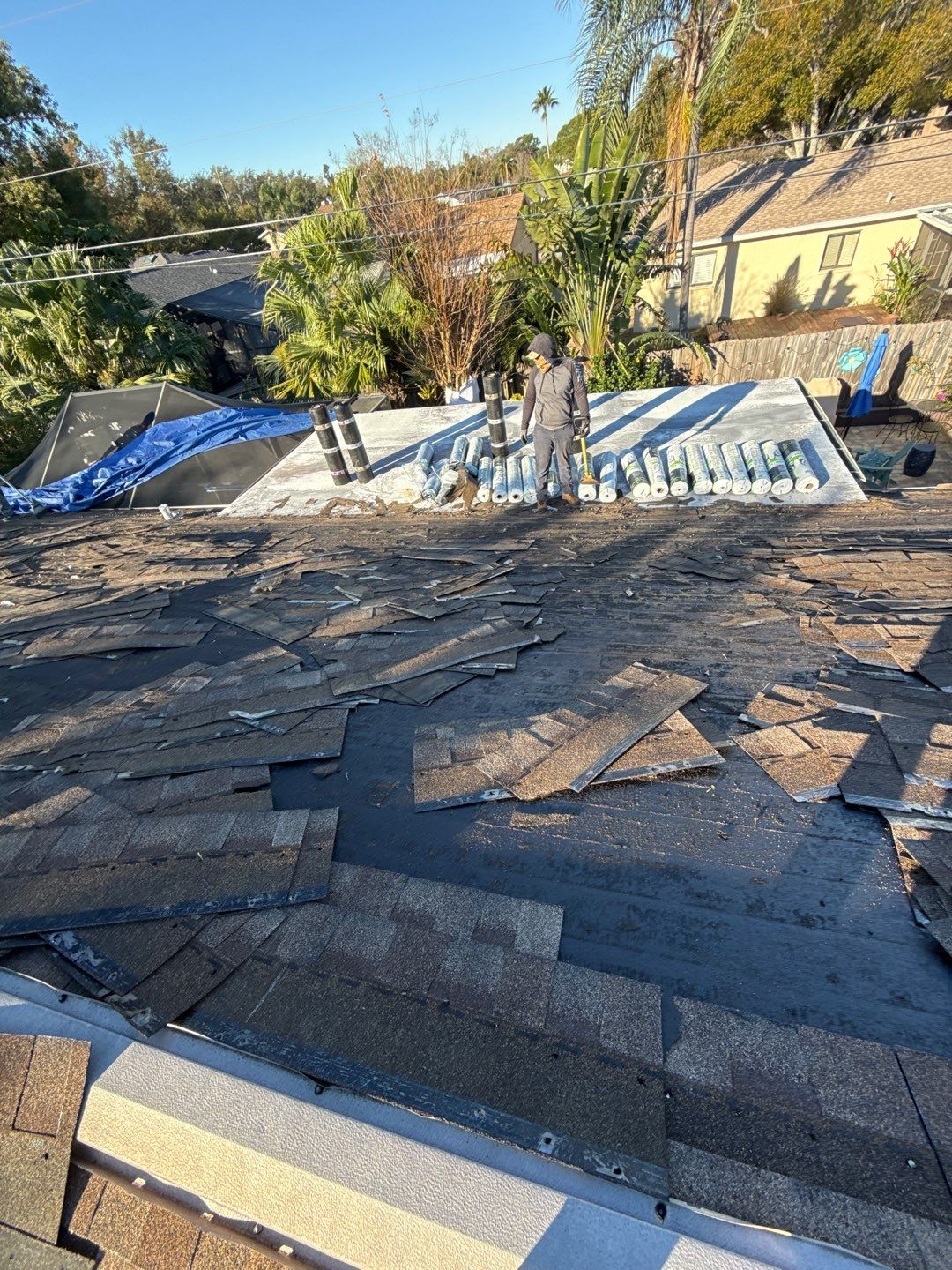 Project in Safety Harbor 34695 by Mitchell Roofing Company LLC 