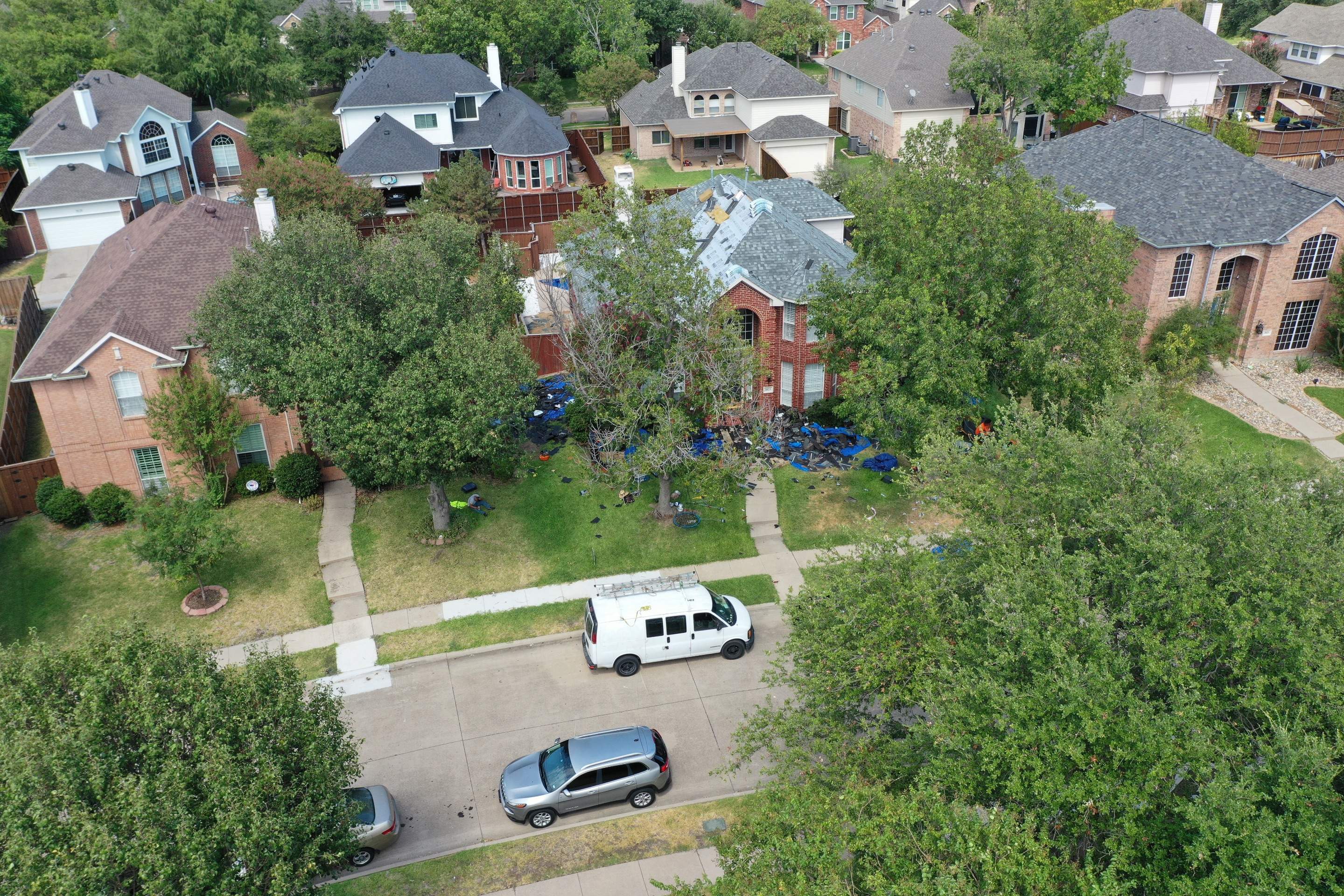 Residential Roofing Installation using IKO Dysnasty Class3 Summit Gray by Eminent Roofing & Auto Hail Repair