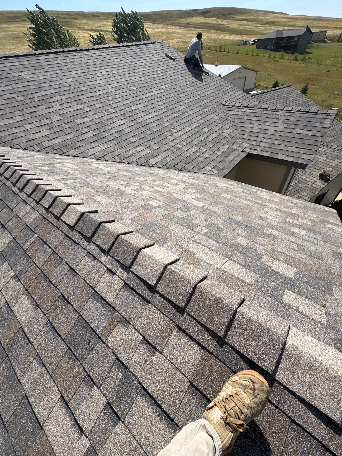 Owens Corning Architectural Shingle Roof Replacement in Great Falls by KQC Roofing