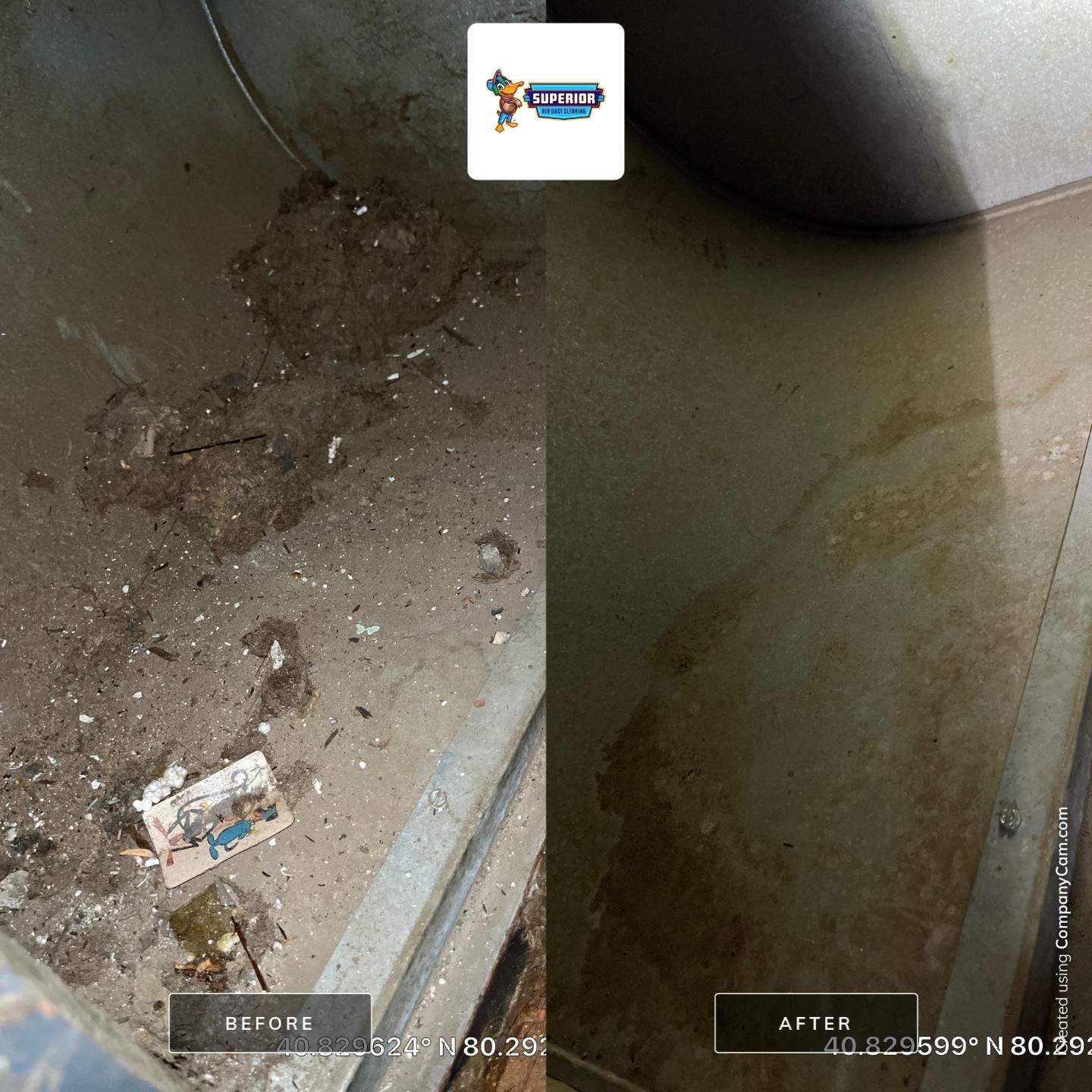 Air Duct Cleaning With a Vacuum Truck in Ellwood City, PA by Superior Air Duct Cleaning