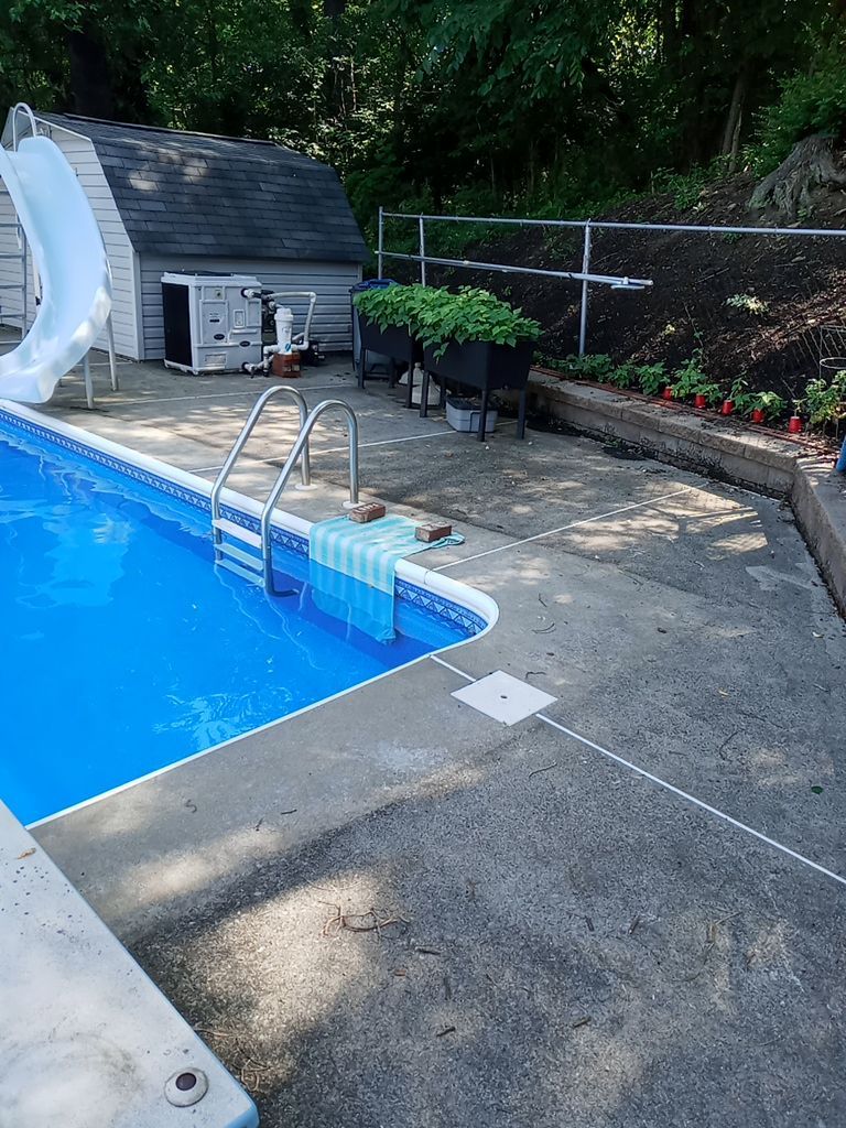 Porch + Steps Project in North Huntingdon by Floors in a Day, Inc