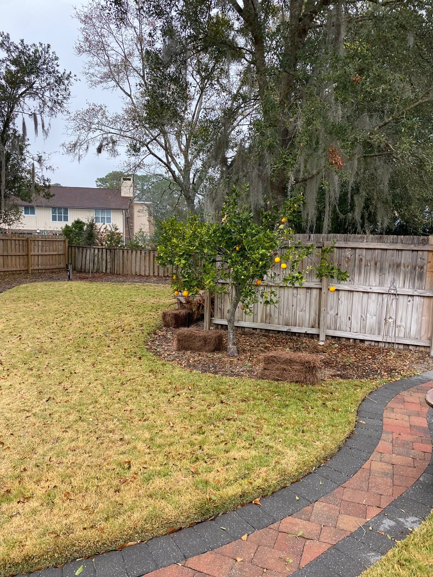 Deerwood Resident | Pine Straw Install by ProGreen Services