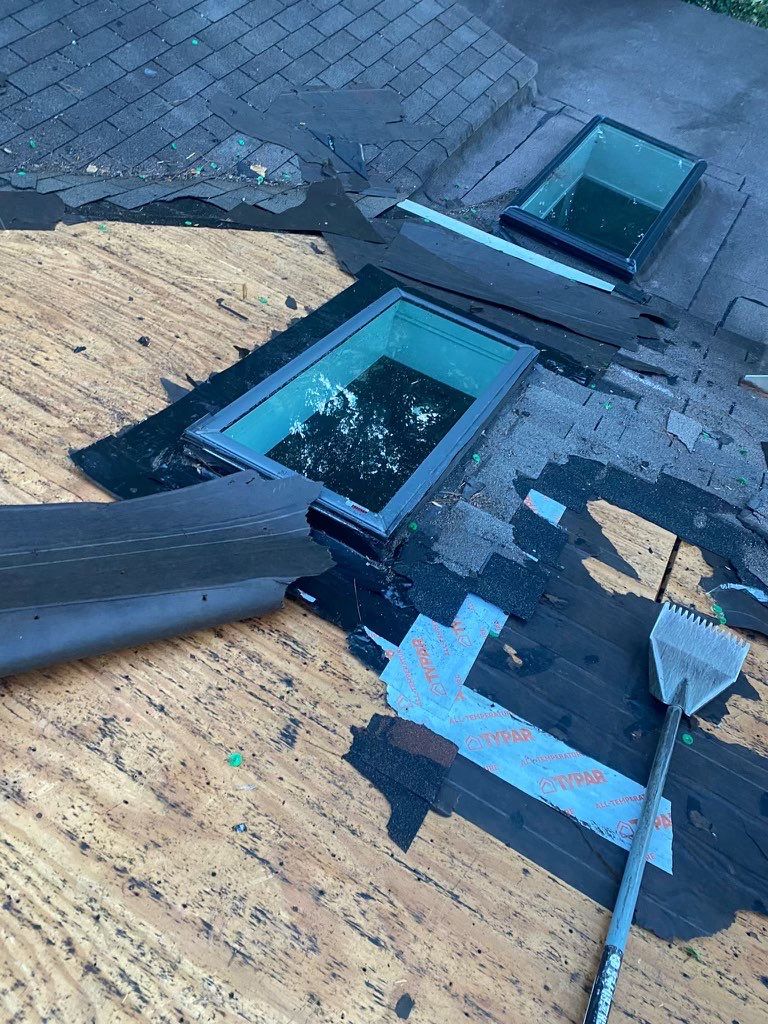 Insurance Roof Replacement & installing upgraded roofing system!  by Nailed It Roofing & Remodeling LLC