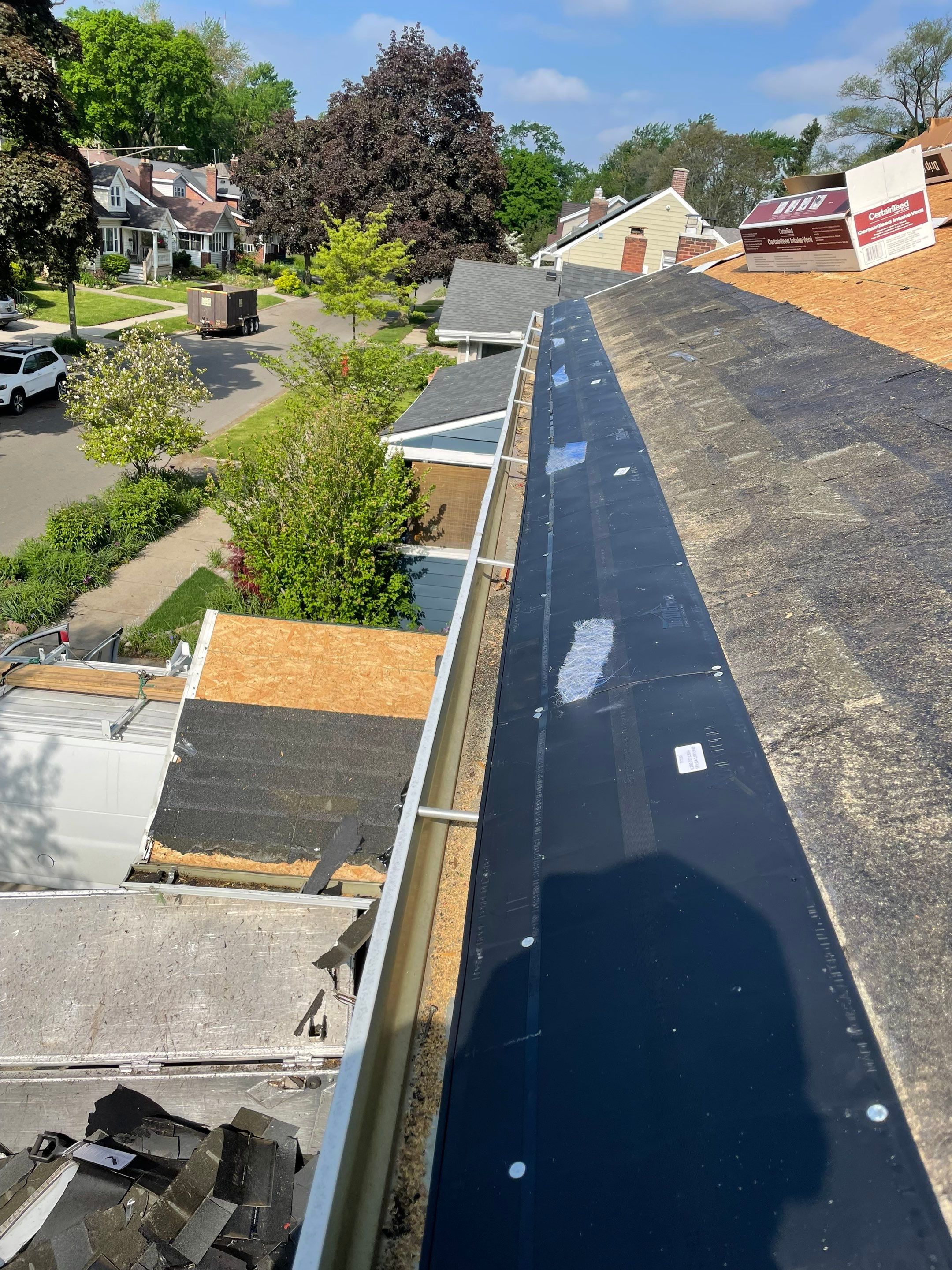 Project in Ferndale by Eave Roofing