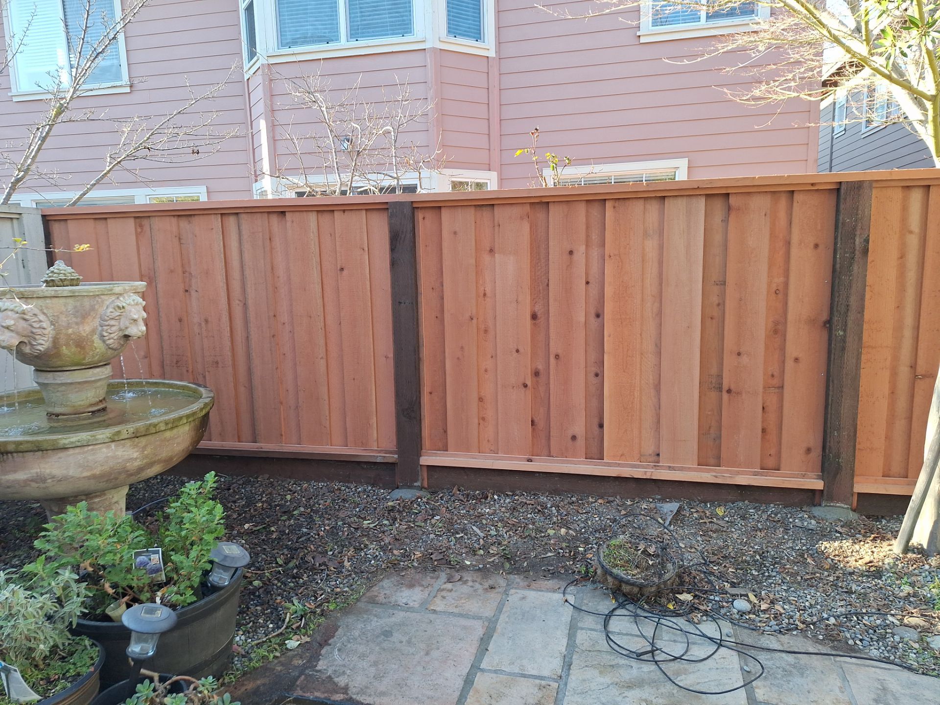 Board on Board Fence by Fremont Fence Inc