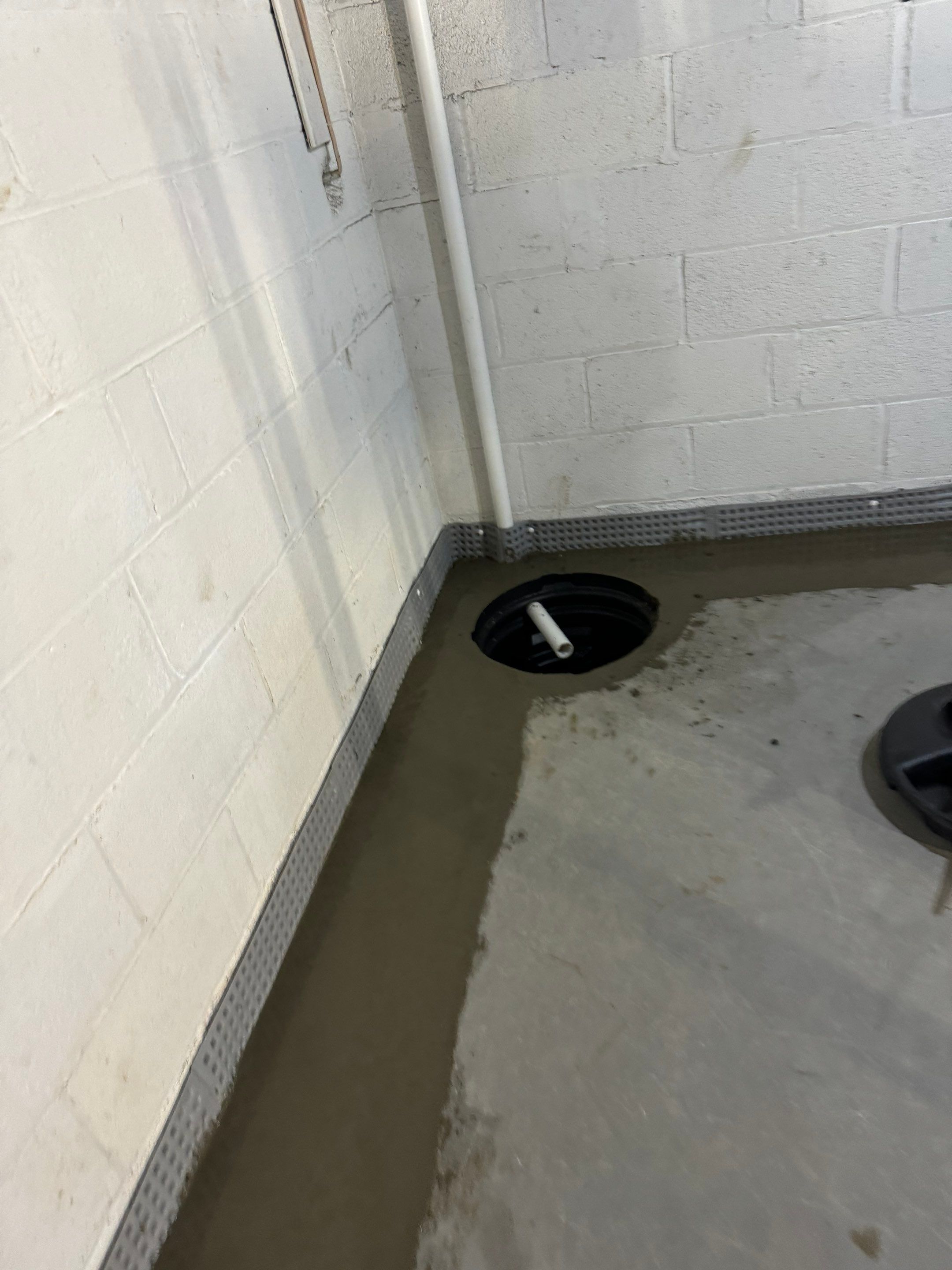 Interior French Drain Boonton NJ by Pure Service Pro, LLC 
