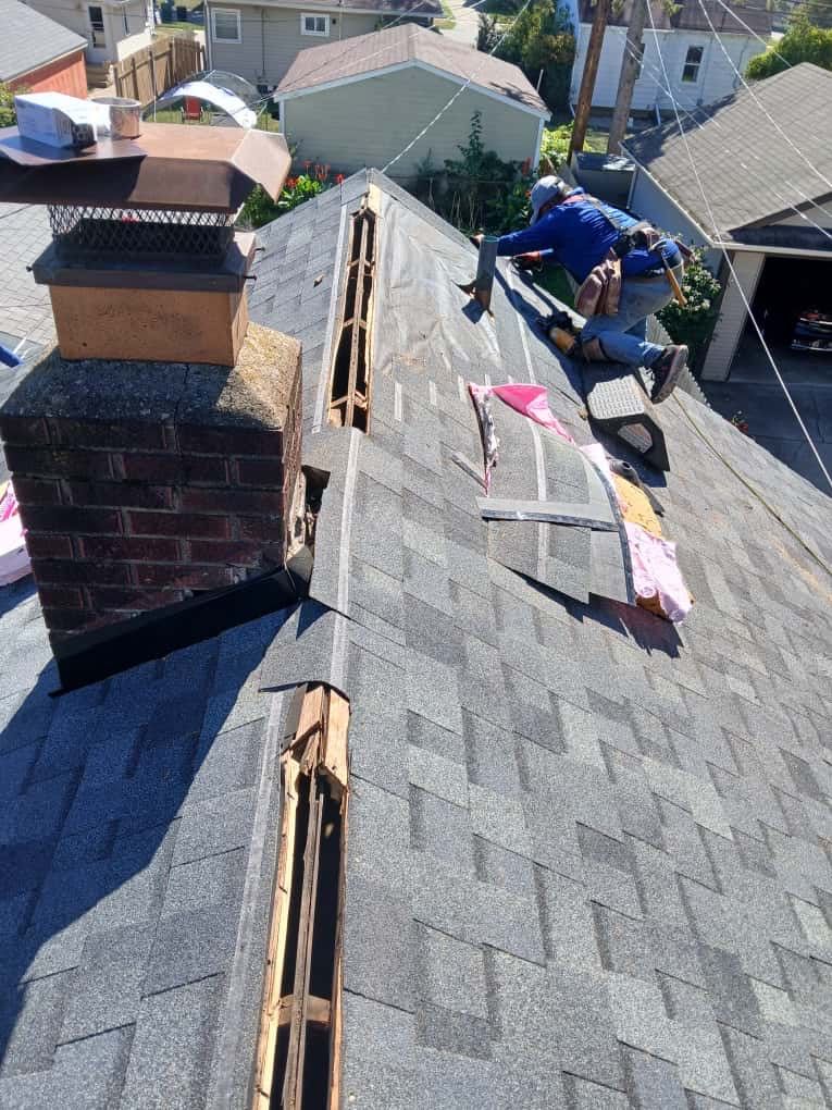 Roof Replacement using Owens Corning Estate Gray by 180 Contractors