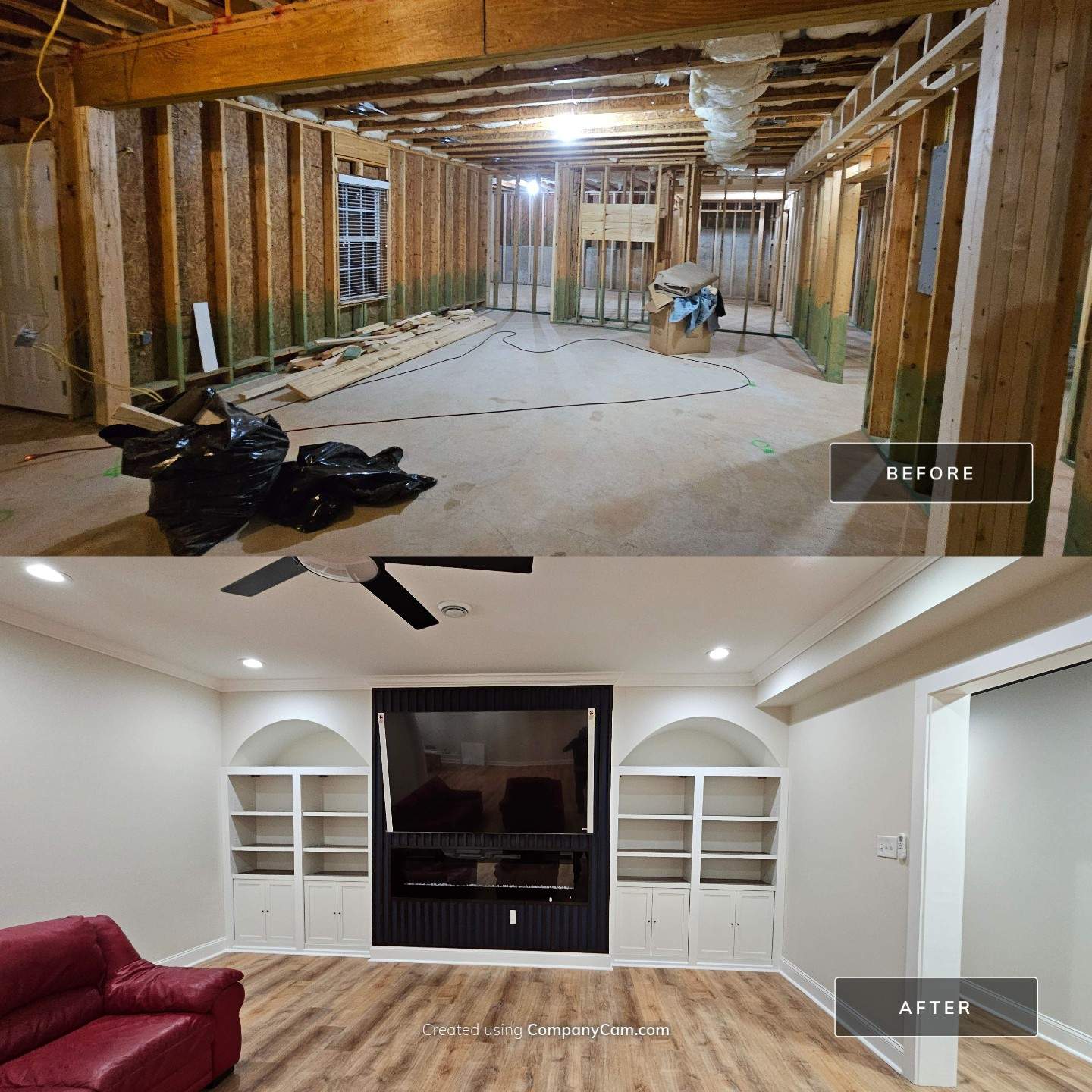 Palmetto Basement by Ajayi Design and Construction 