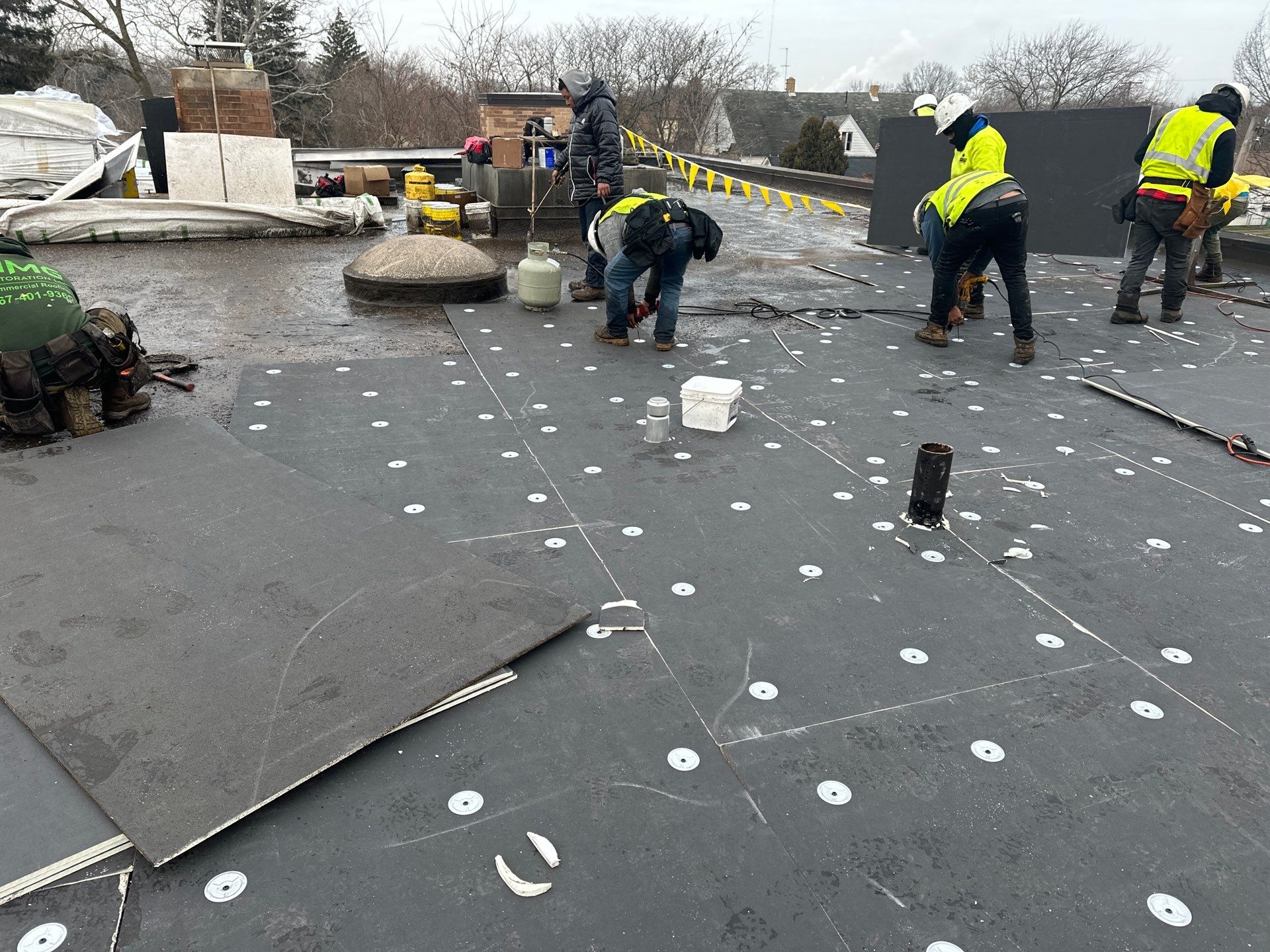 Asbestos Abatement using CertainTeed Grand Manor by Absolute Roofing and Construction