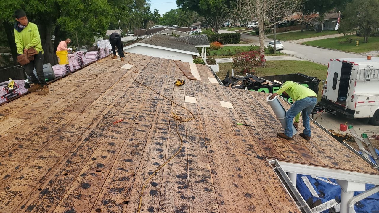Project in St. Petersburg 33710 by Mitchell Roofing Company LLC