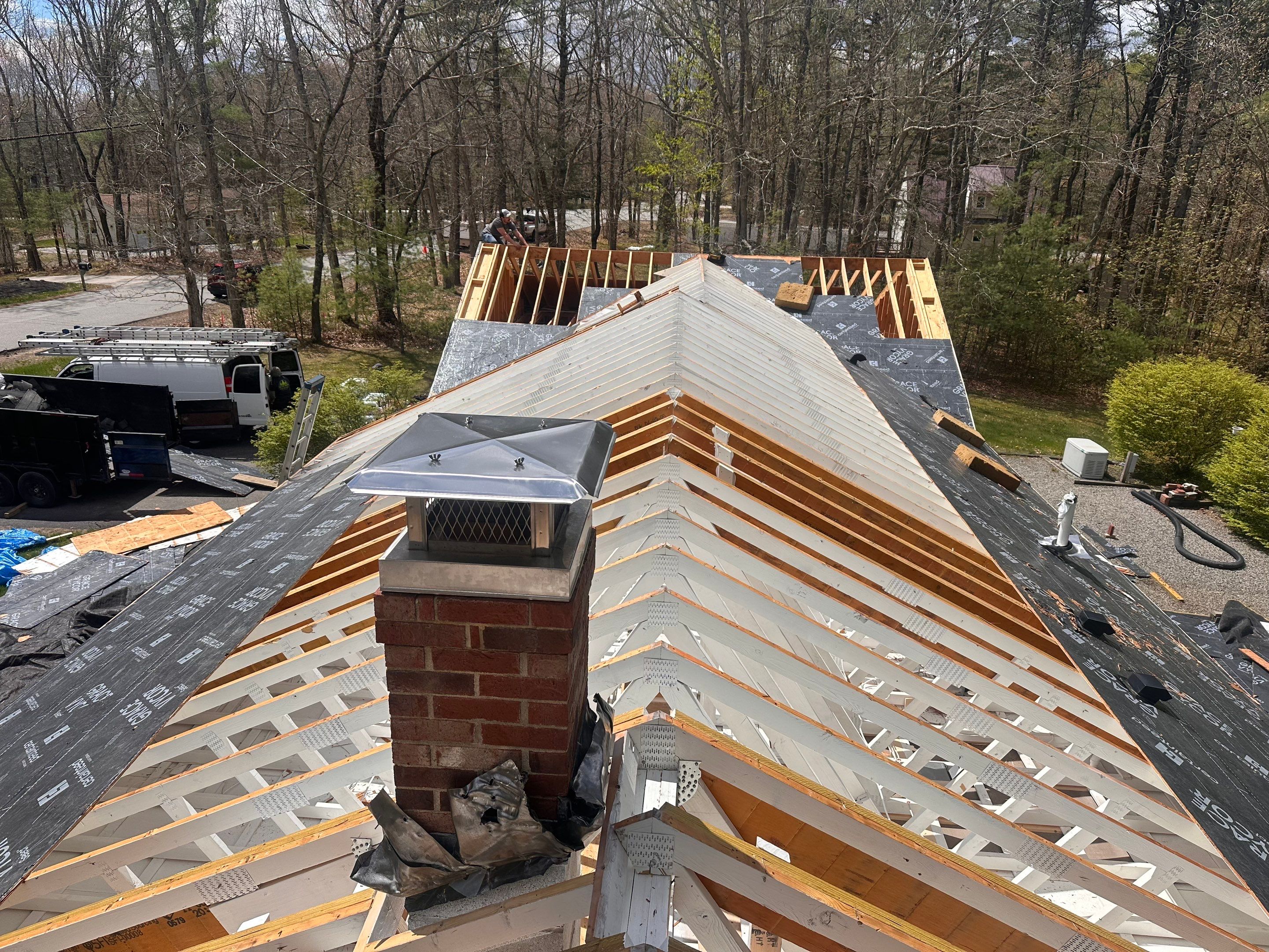 🏡 Architectural Roof Replacement – Wells, ME by Tall pine roofing