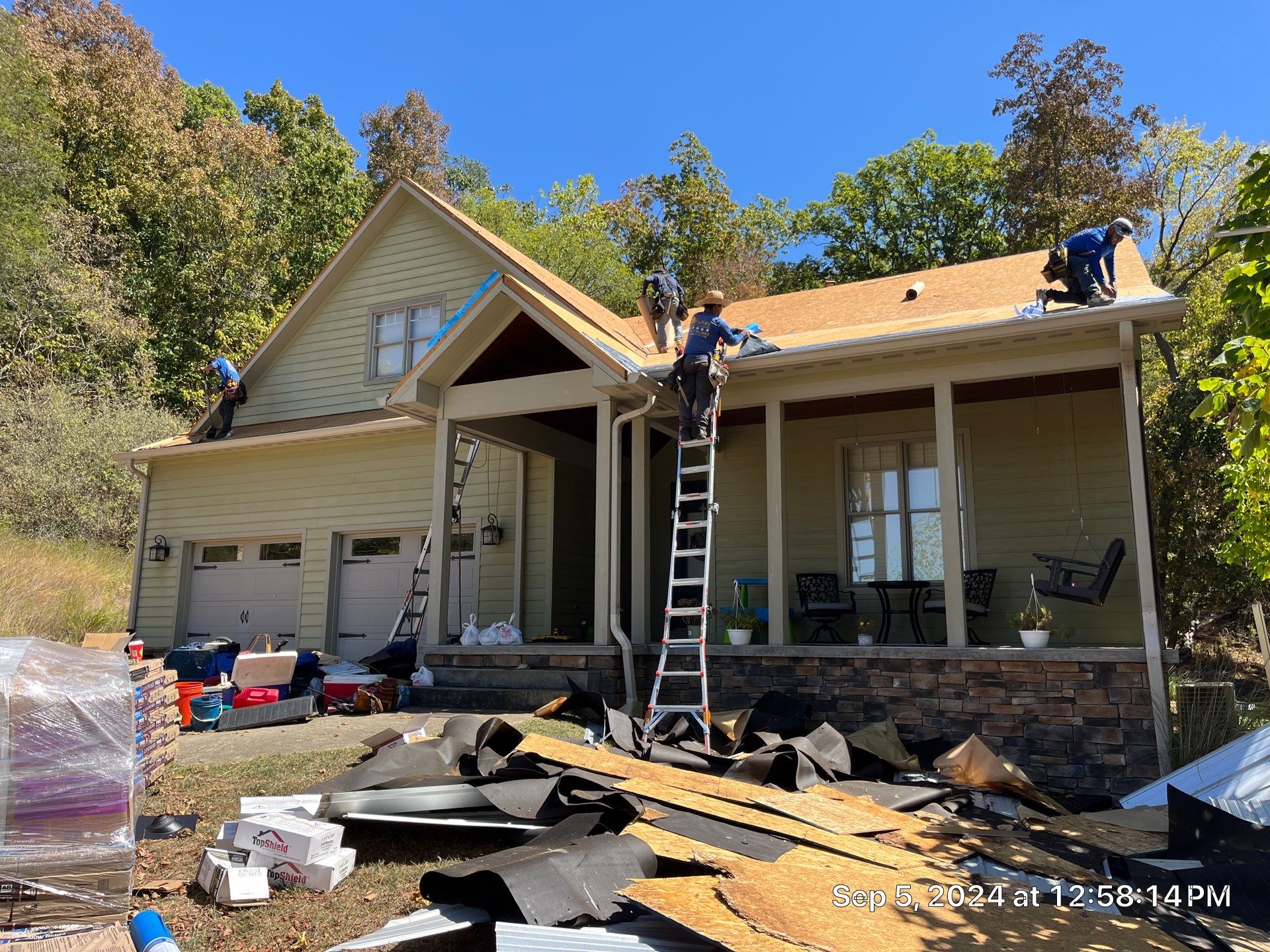 Residential Roofing Repair using Certainteed Landmark Pro Shingles by Fahey Roofing + Contracting