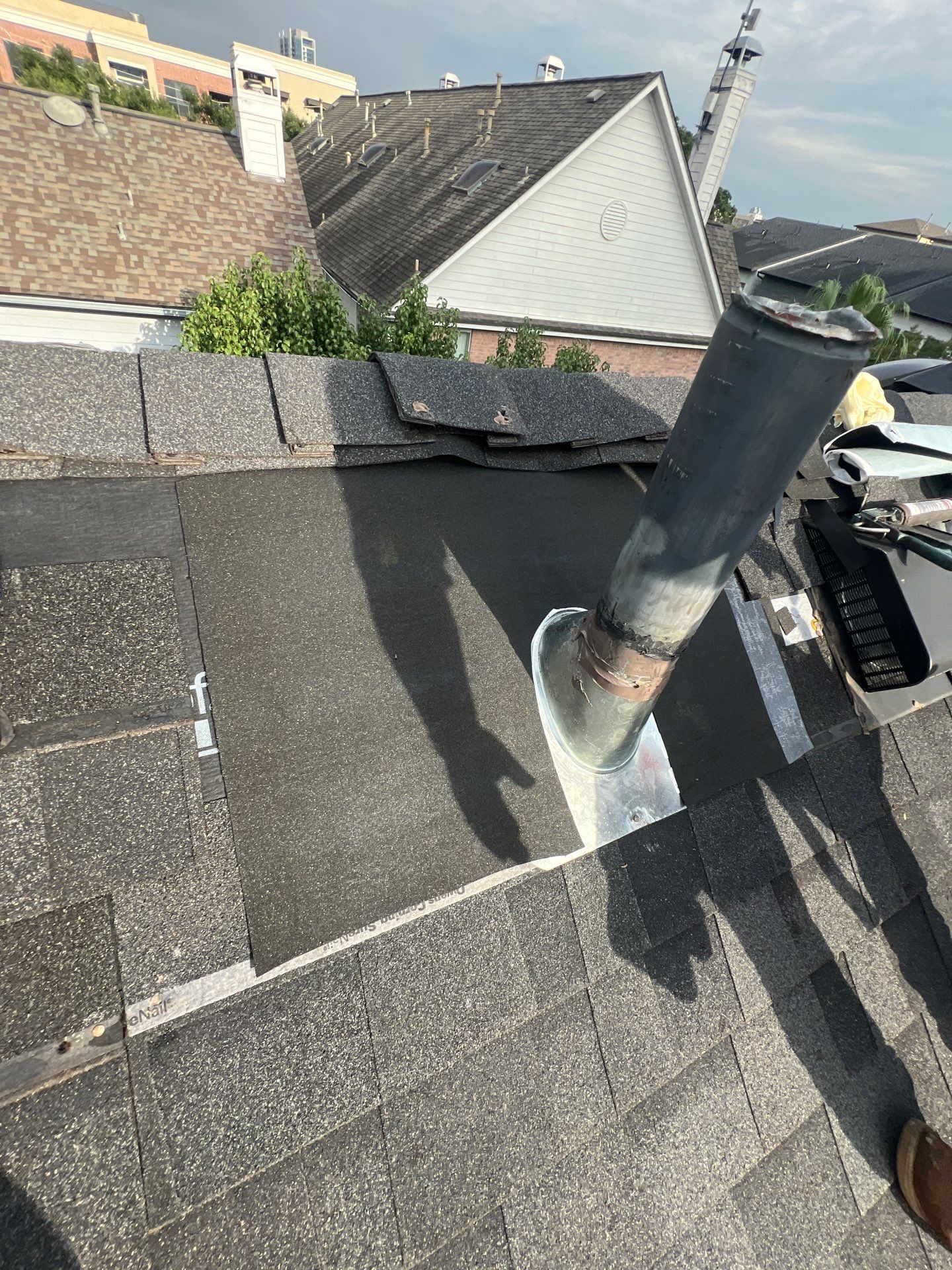Residential Roofing Repair using Owen's Corning Duration (Lifetime) Shingles by Roof Repair Services LLC