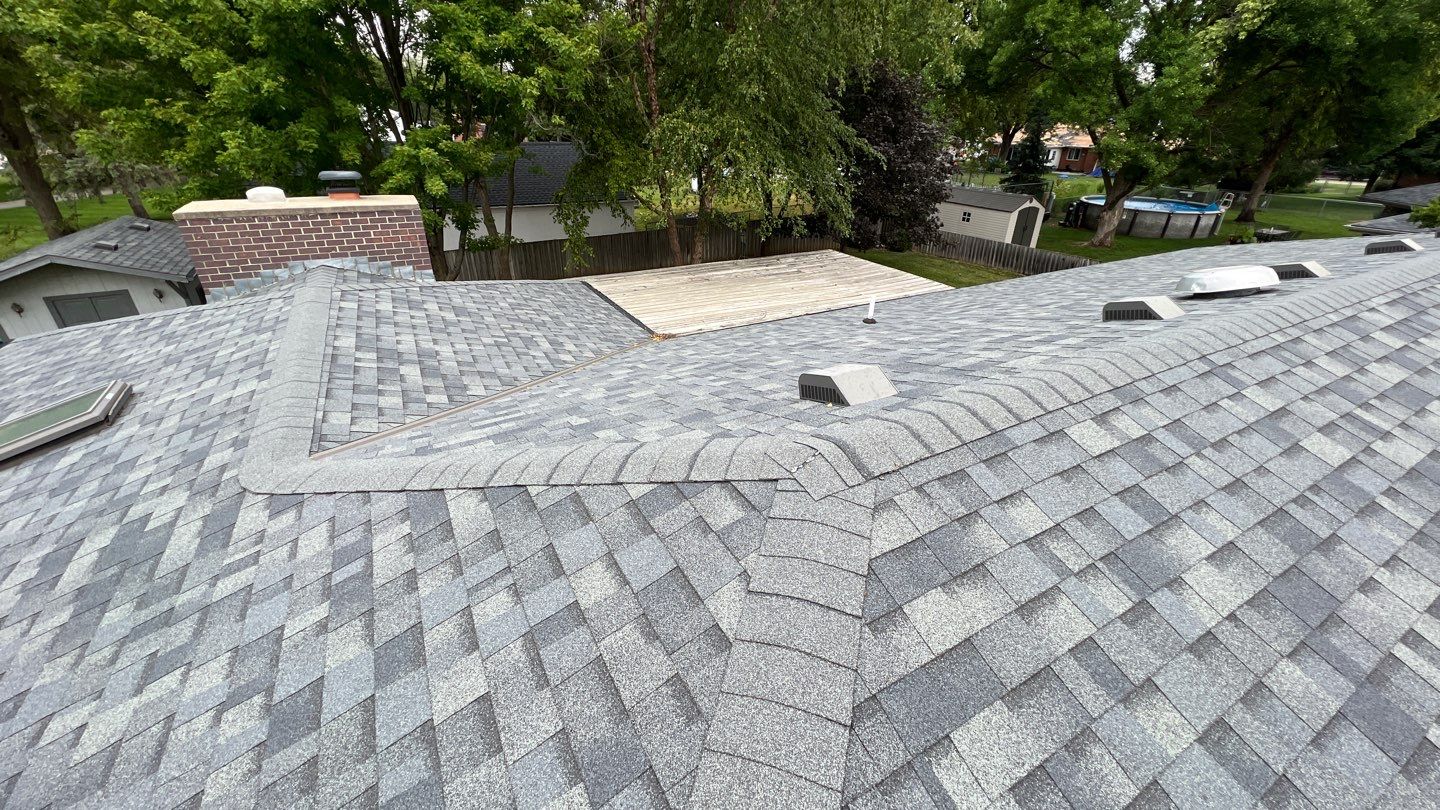 Hail Damage Re-Roof by White Castle Roofing