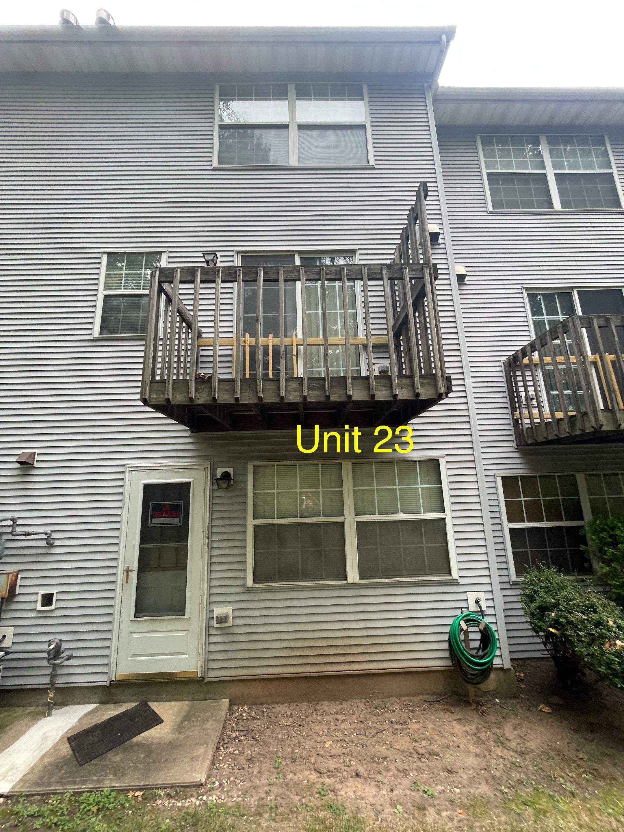 Condo Project Deck Replacement by deck guardian