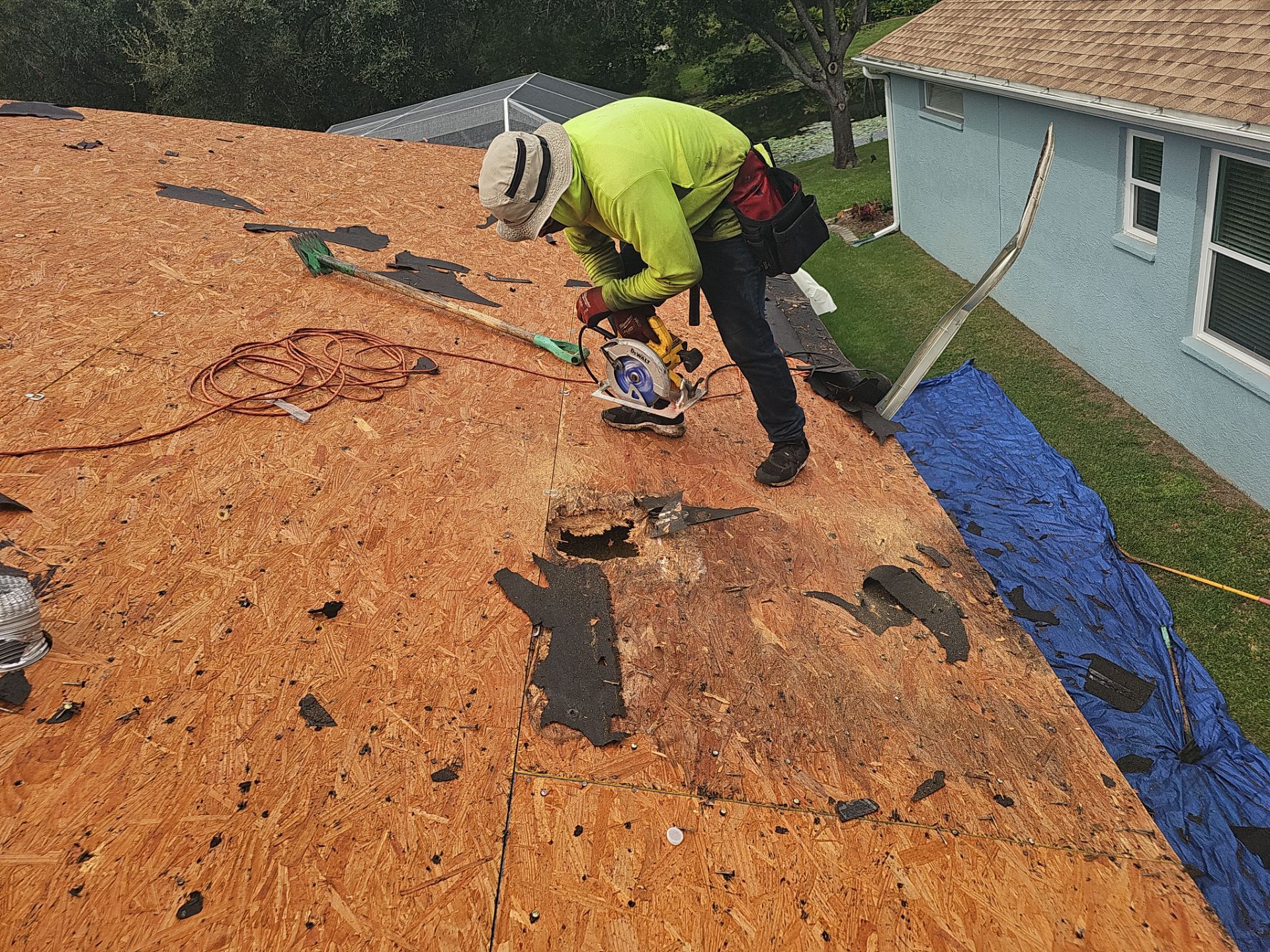 Project in Lakewood Ranch 34202 by Mitchell Roofing Company LLC 