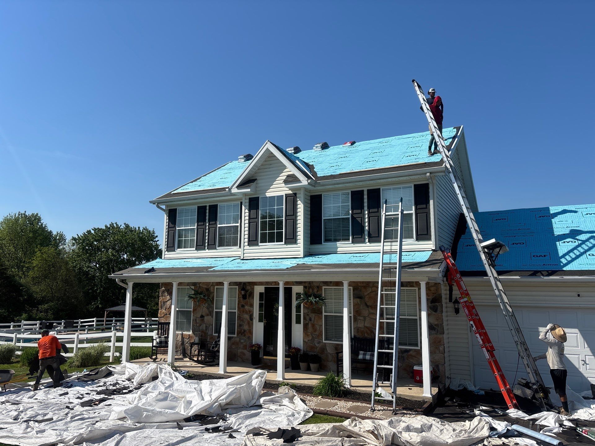 Complete Asphalt Shingle Roof Replacement in Schwenksville by Priority Roofing and Exteriors LLC