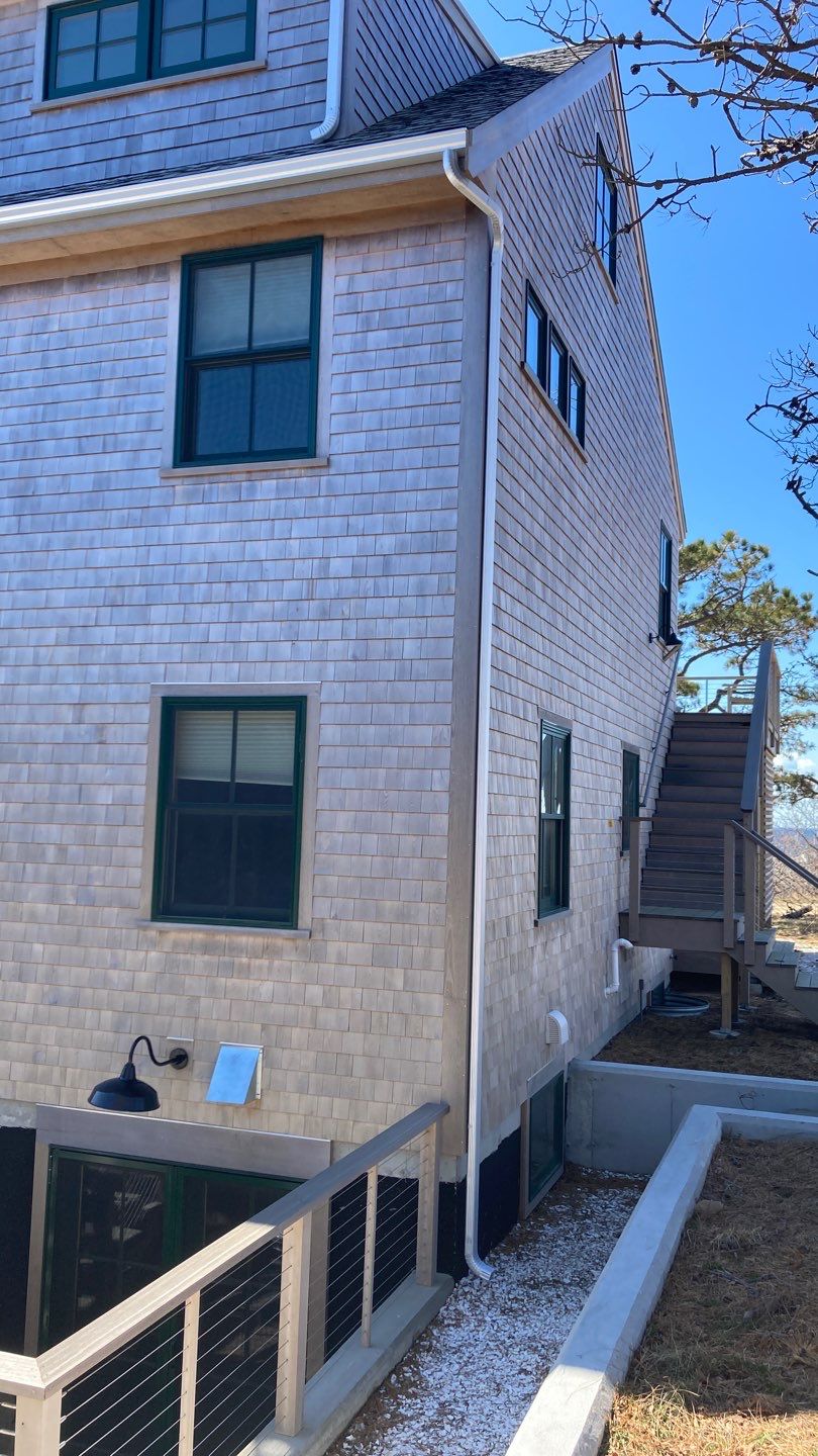 Gutter Installation using 5" K-Style Galvalume Gutter by Gutter Pro Enterprises