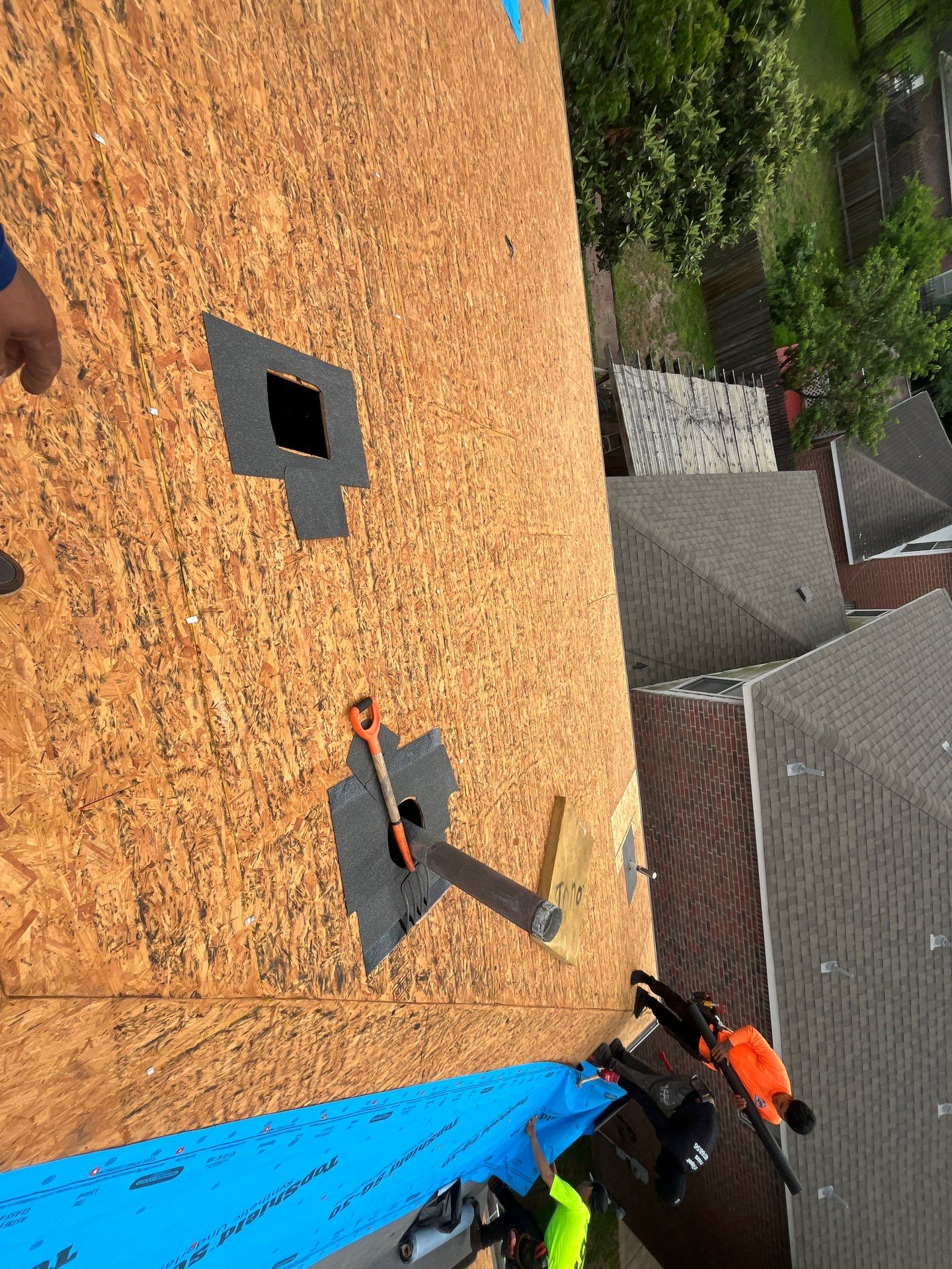 Residential Roofing Installation using Owen's Corning Duration (Lifetime) Shingles by Roof Repair Company