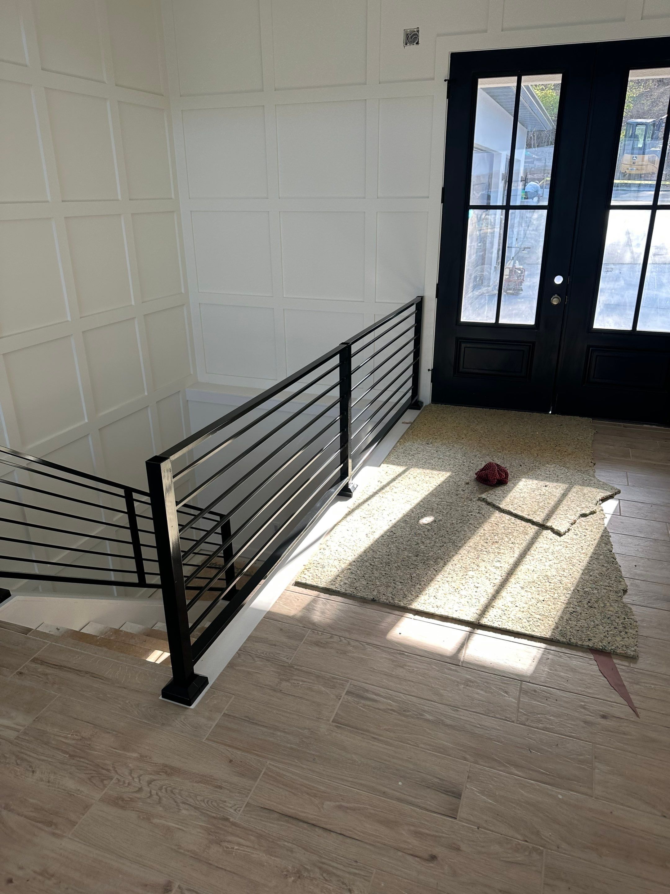 Residential Railing using Horizontal Rail by Edge Rail And Screen