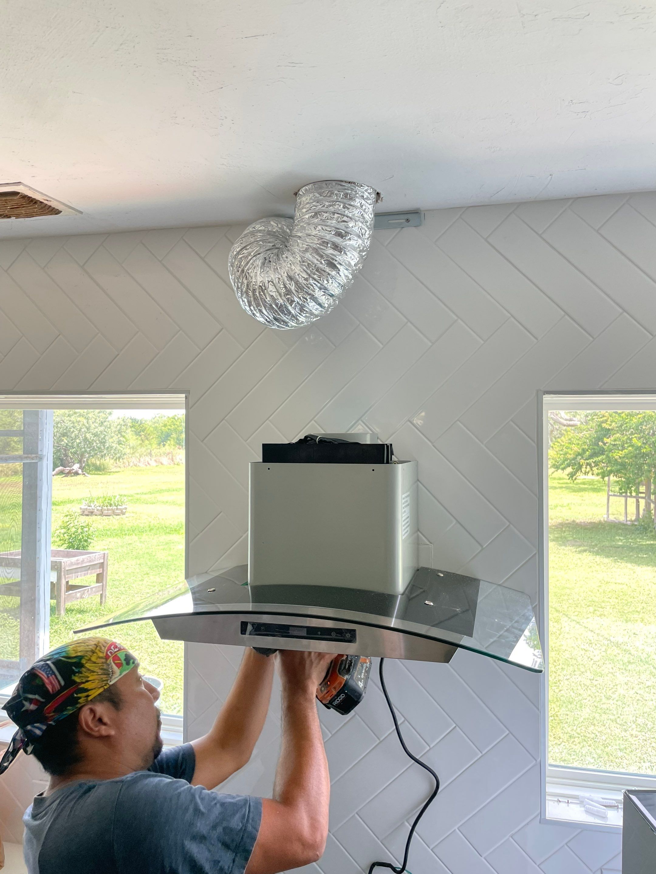 Stainless Steel Hood Vent Install in Rio Hondo, Tx by PMG Home LLC
