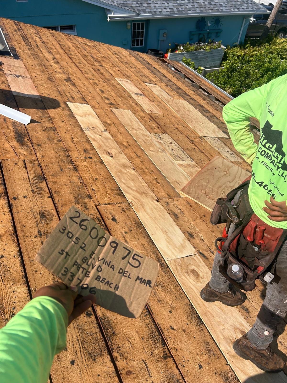 Project in St. Pete Beach 33706 by Mitchell Roofing Company LLC 