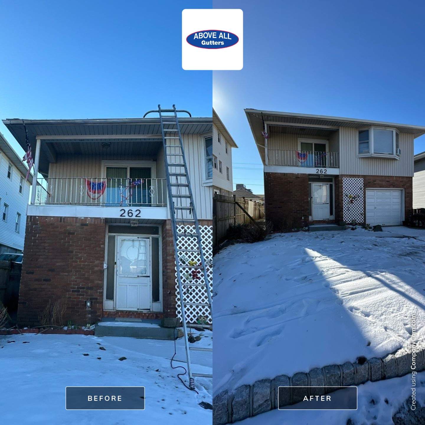 Full System Replacement Long Beach, NY  by Above All Gutters 