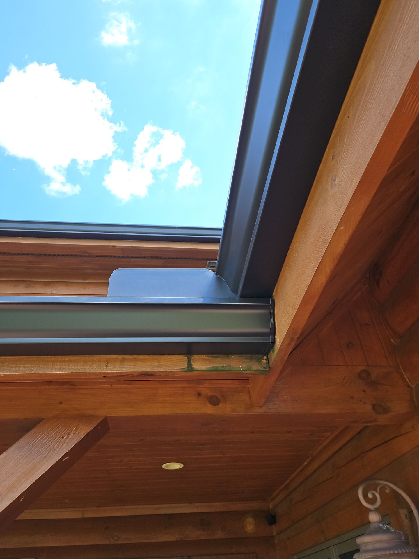 Residential Roofing Installation using Performance Panel Metal - Frost Black by RoofX 