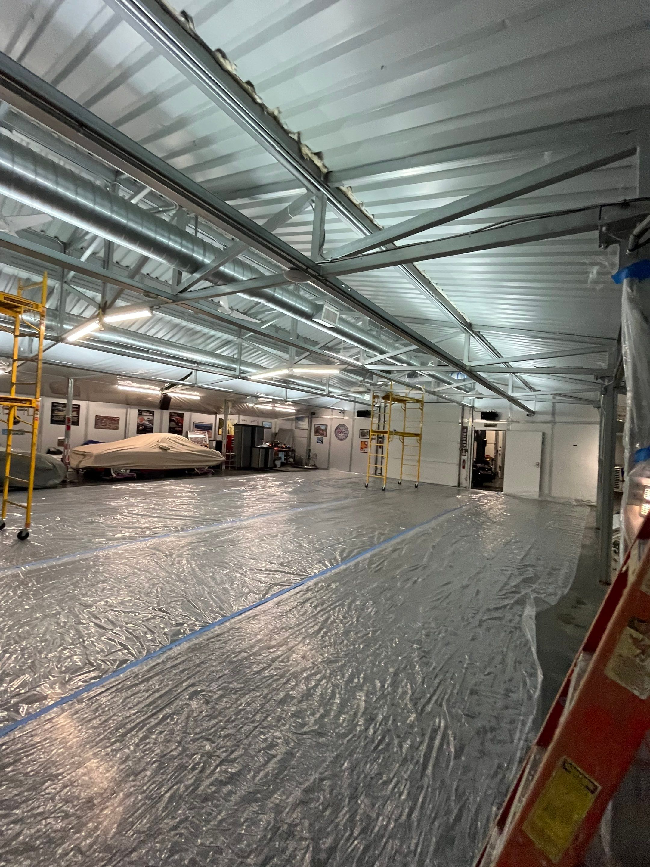 Sunnyvale Tx, Close cell spray foam custom garage  by Apex Insulation Solutions