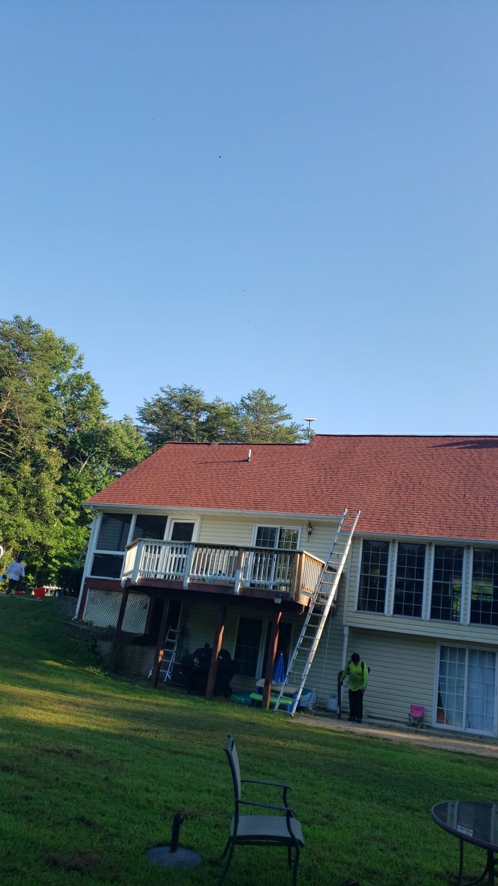 Midland Roof- Certainteed Landmark Pro Max Def Red Oak Designer Shingles by RM Banning, Inc.