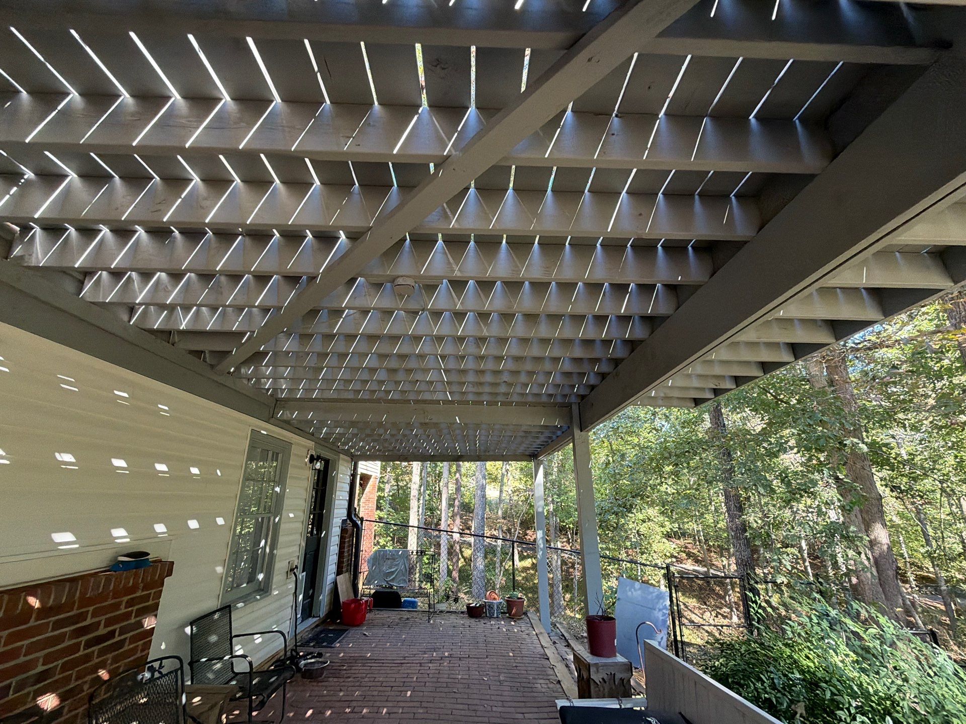 Multi-Level Deck Restoration and Staining Project in Canton, Georgia by Swift Home Renovations 