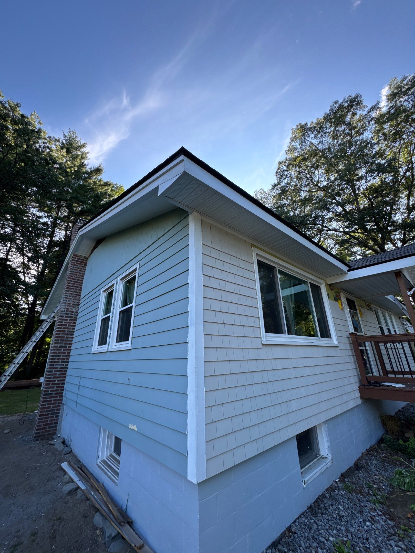 Roof Replacement & Fascia Repairs in Goffstown, NH – Williamsburg Gray Finish by Compass exteriors