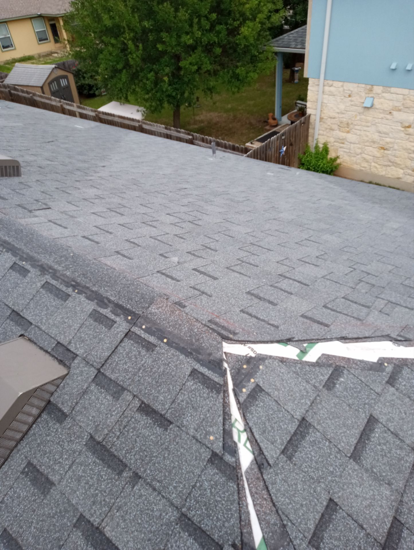 Residential Roof Replacement and Storm Damage Restoration in Leander by Caliber Restoration LLC