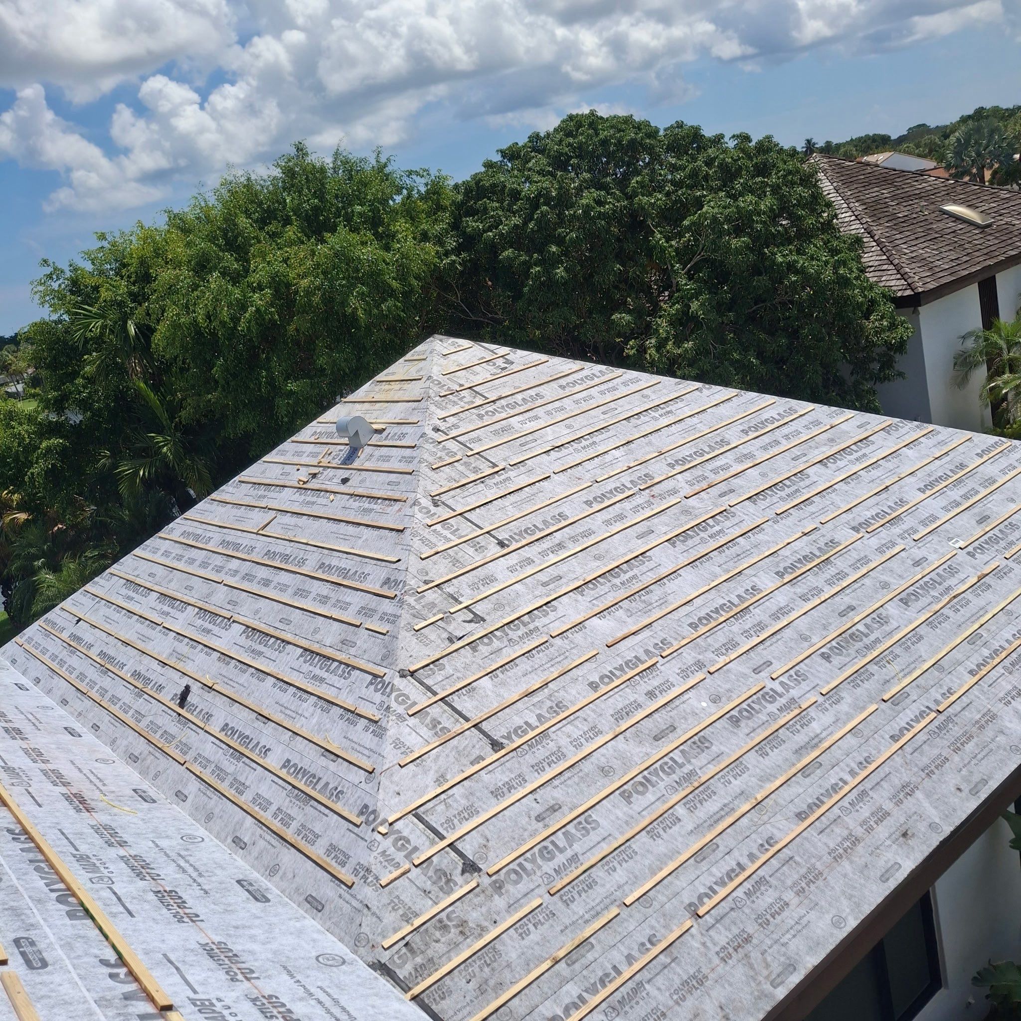 Residential Roofing Installation using Westlake Roofing Tile by BLUES BROTHERS ROOFING