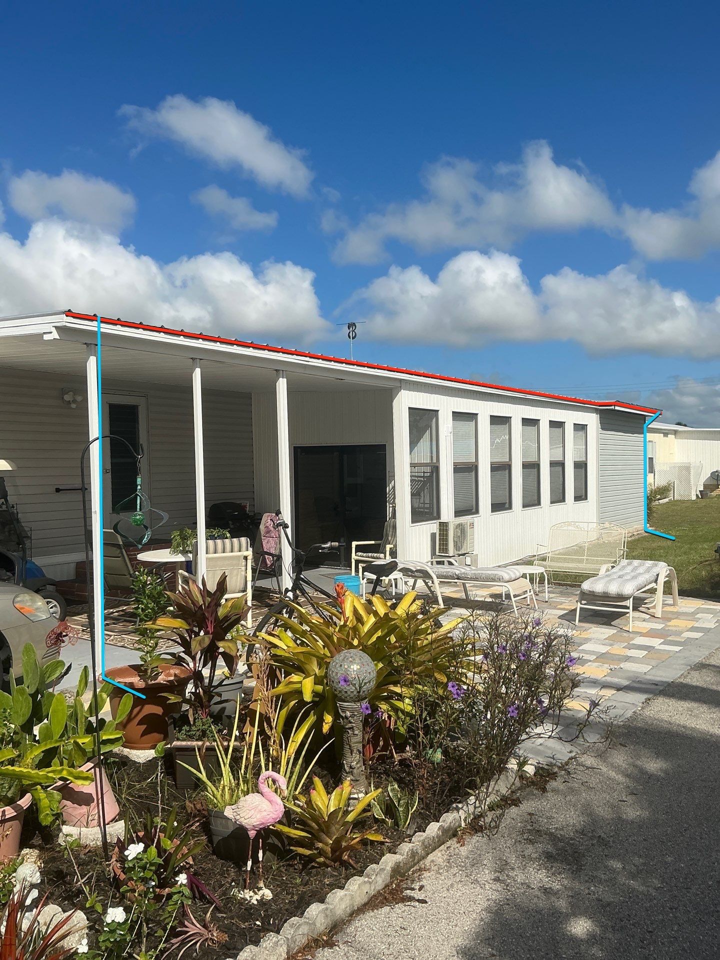 Gutter Replacement Project in Bonita Springs FL by Gutter Professors